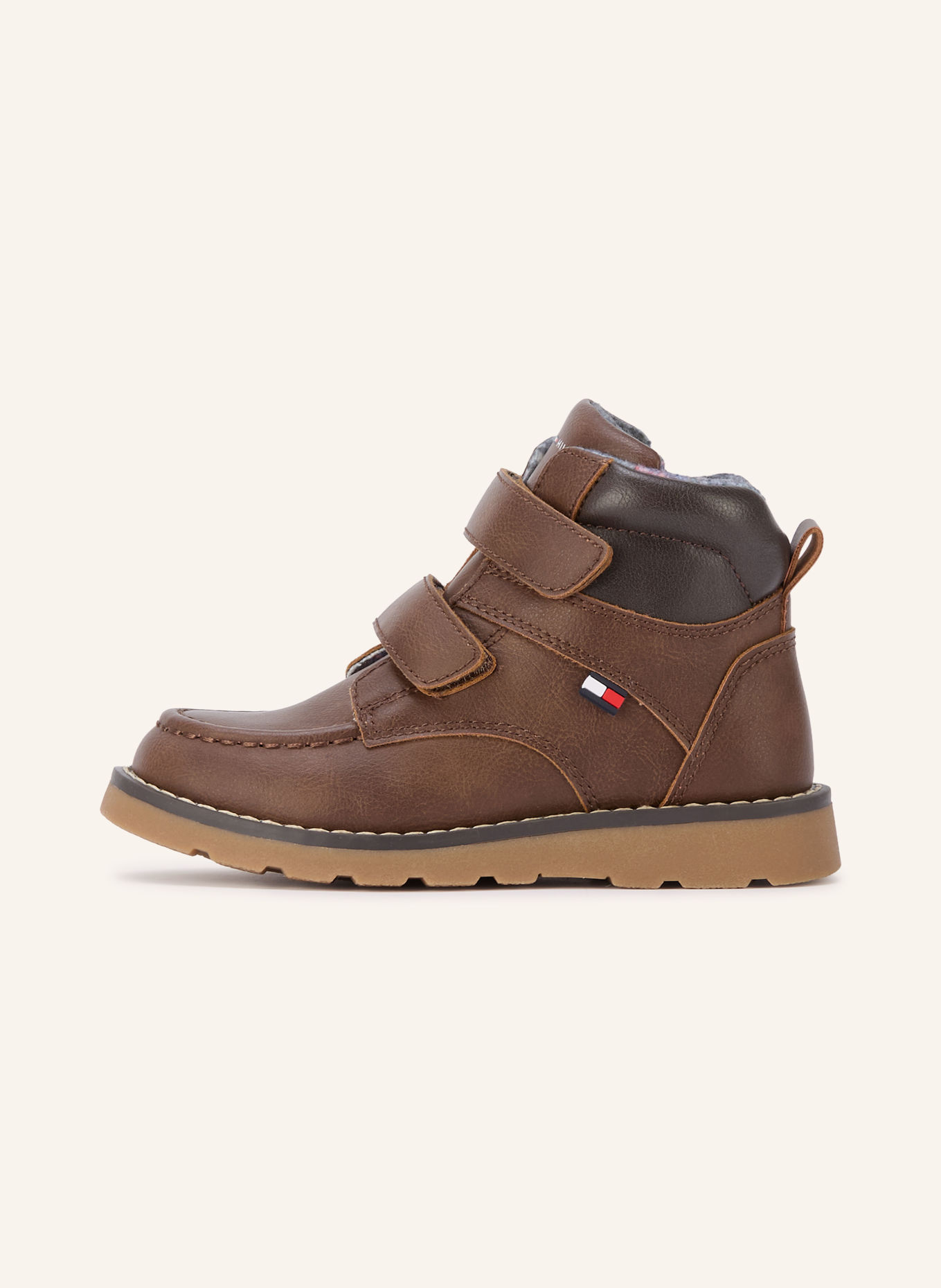 TOMMY HILFIGER Boots: MARRON FONCÉ