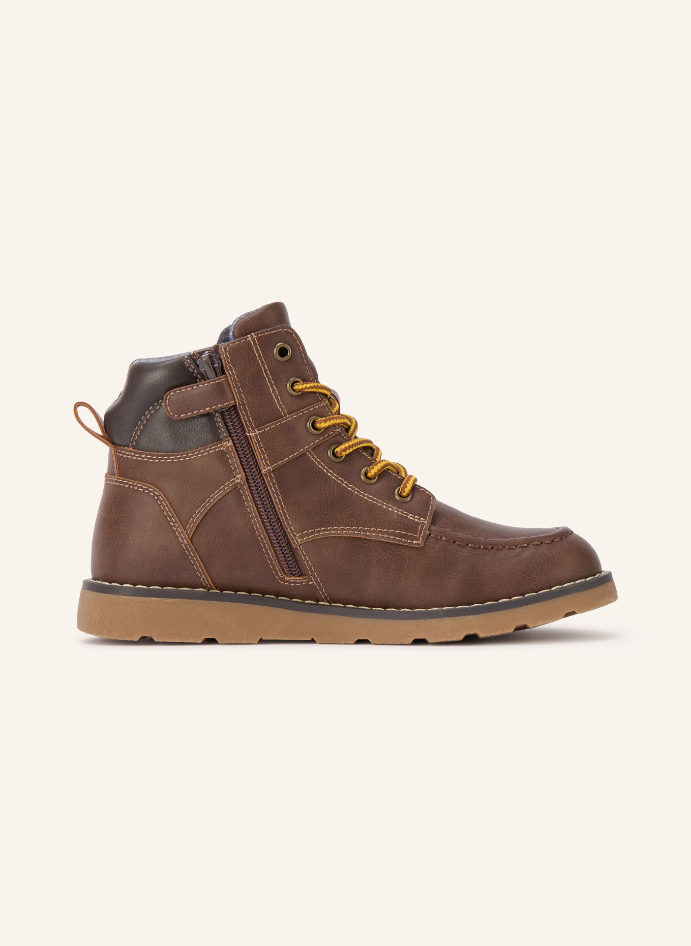 TOMMY HILFIGER Veterboots: BRUIN / MARRON FONCÉ