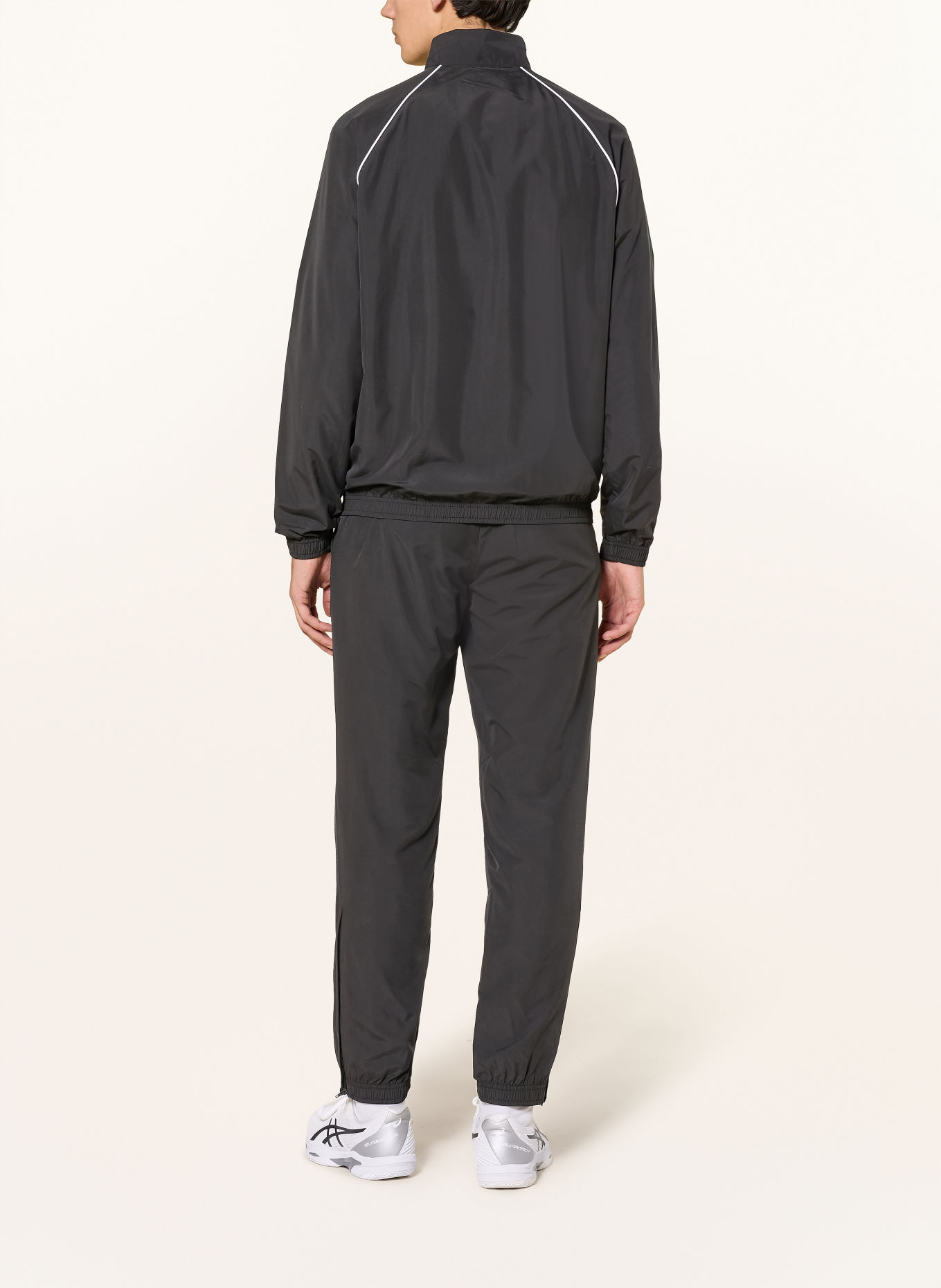 LACOSTE Track Pants mit Galonstreifen: SCHWARZ