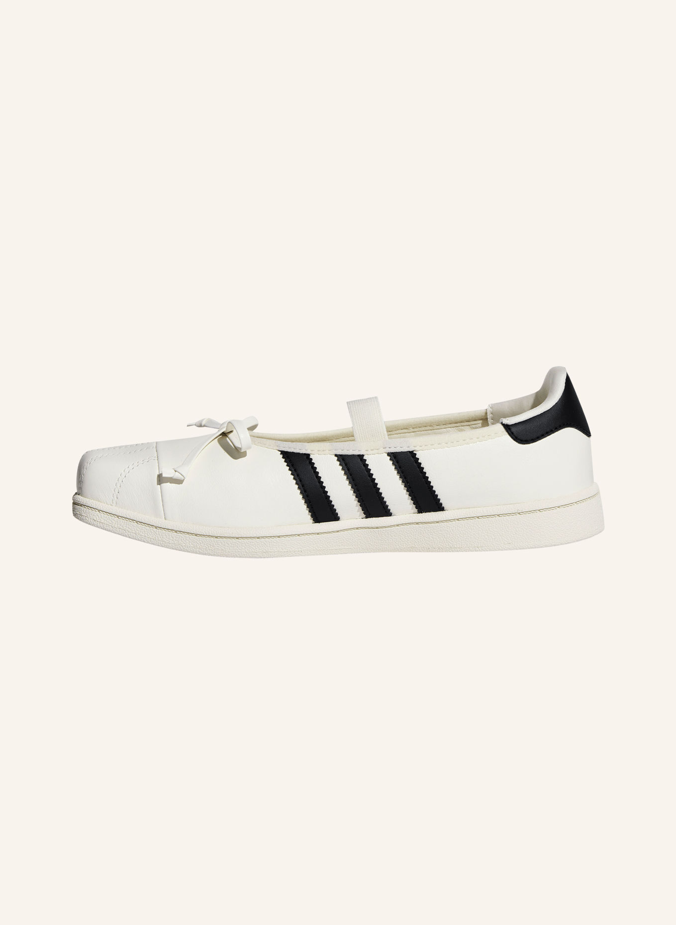adidas Originals Sneaker SUPERSTAR SQ BALLET: WEISS / SCHWARZ