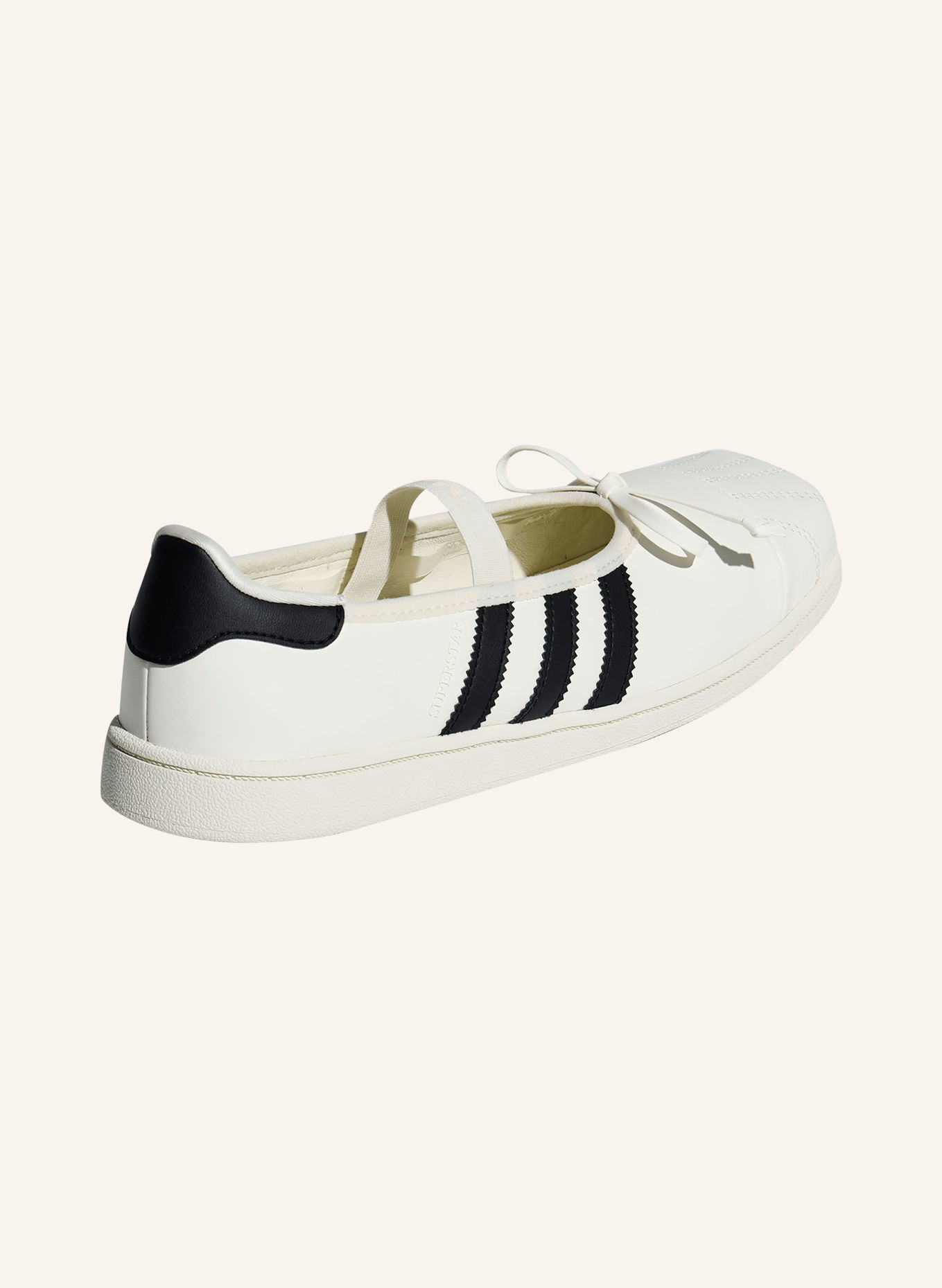adidas Originals Sneaker SUPERSTAR SQ BALLET: WEISS / SCHWARZ