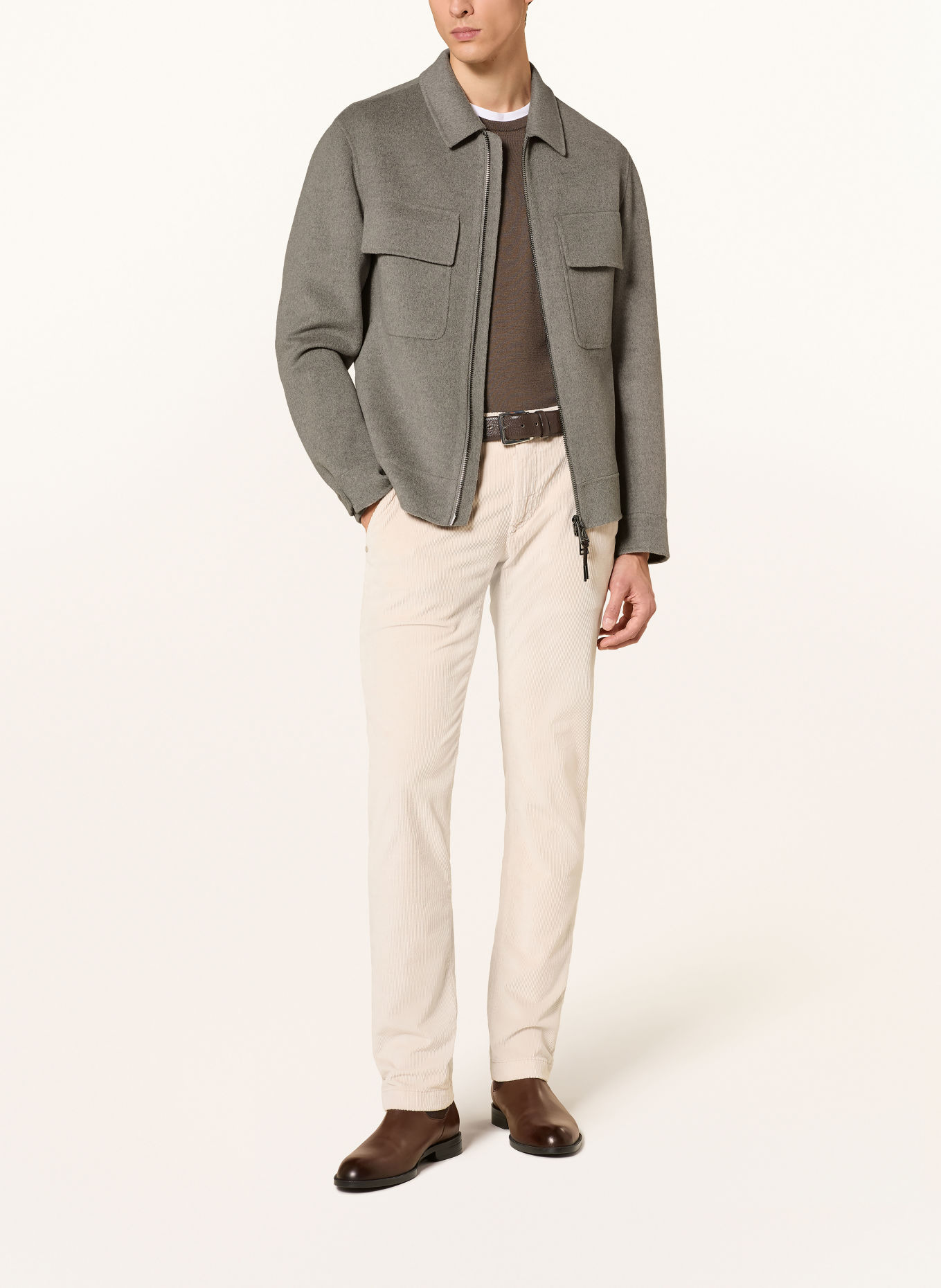 windsor. ALTEO Jacket: GRAY