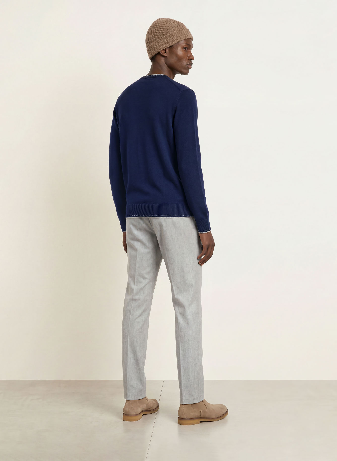 eleventy Pullover: MØRKEBLÅ