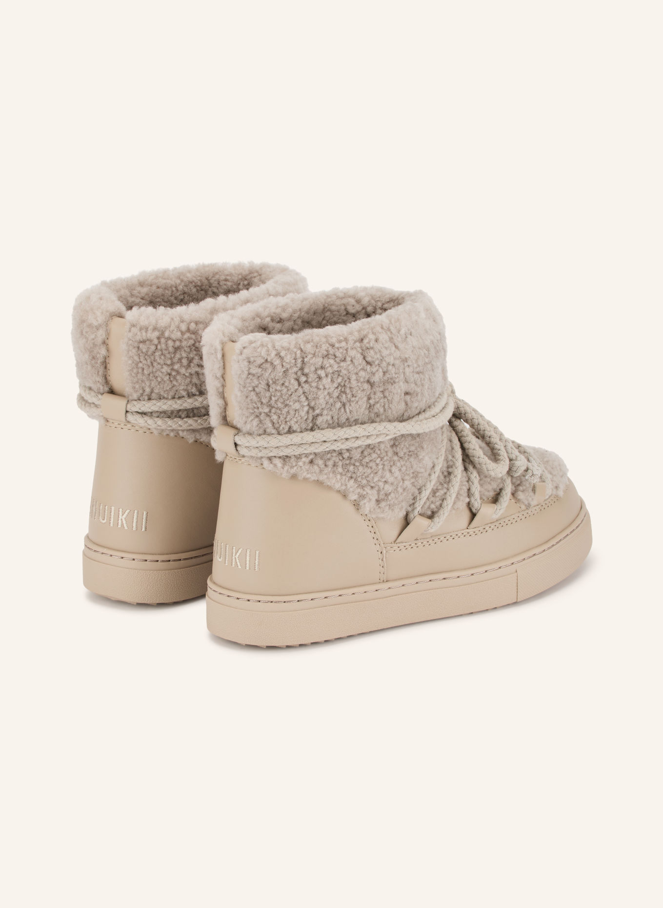INUIKII Veterboots CURLY: GRIJS