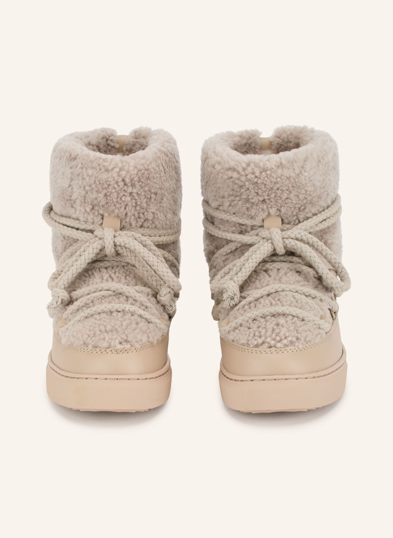 INUIKII Veterboots CURLY: GRIJS
