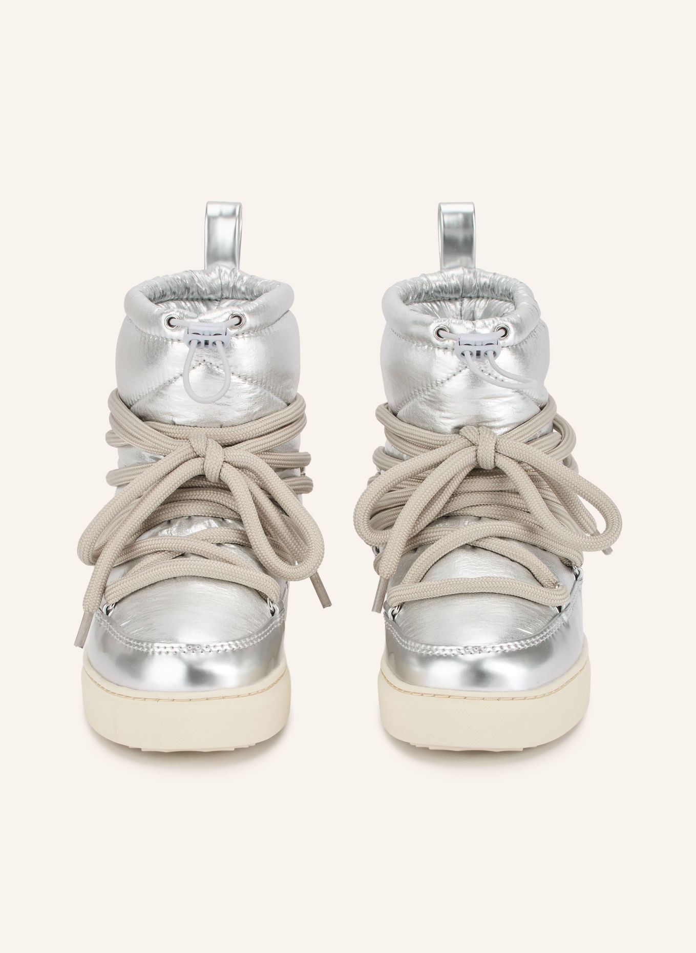 INUIKII Boots MOUNTAIN METALLIC: ZILVER