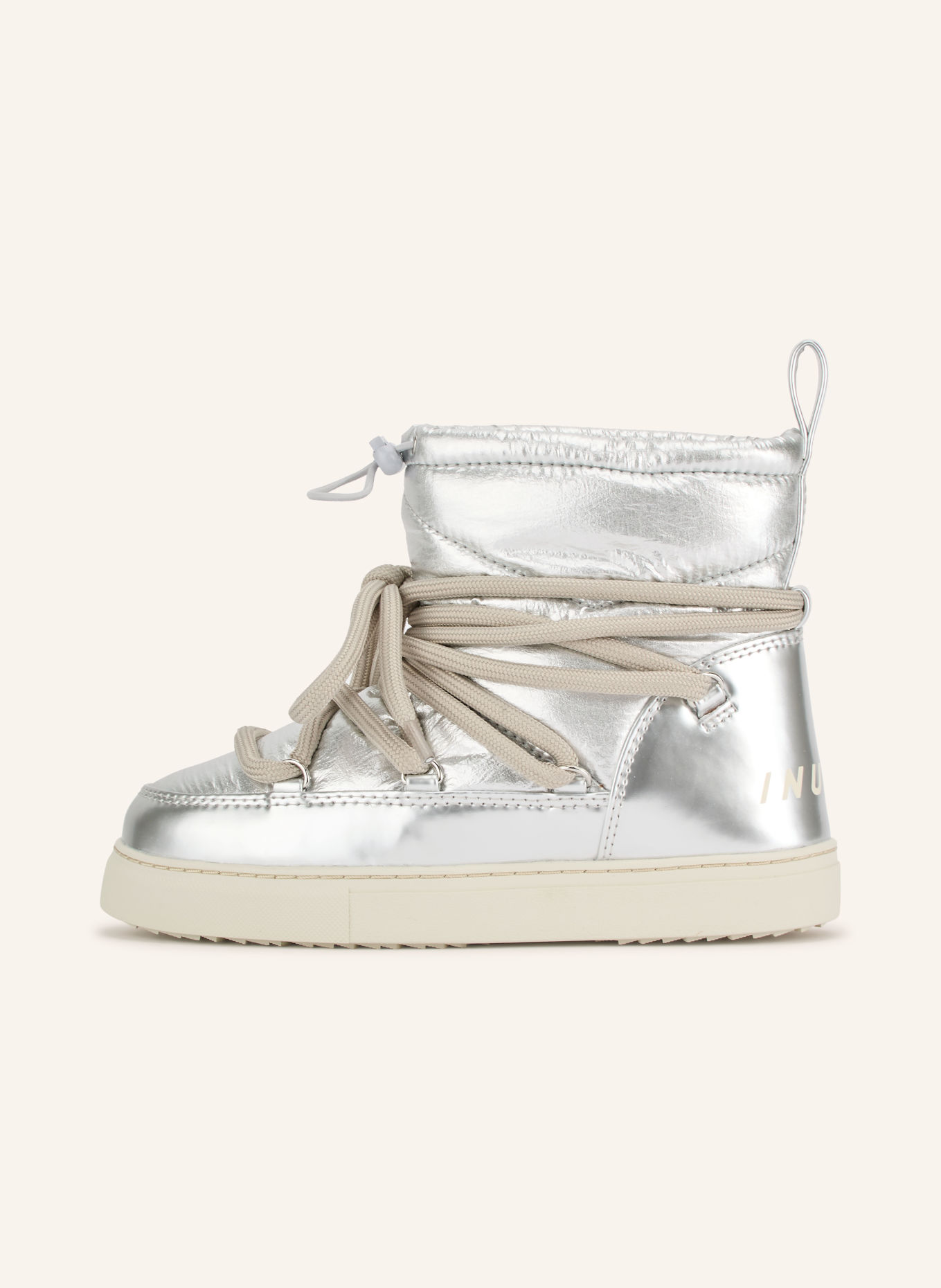 INUIKII Boots MOUNTAIN METALLIC: ZILVER