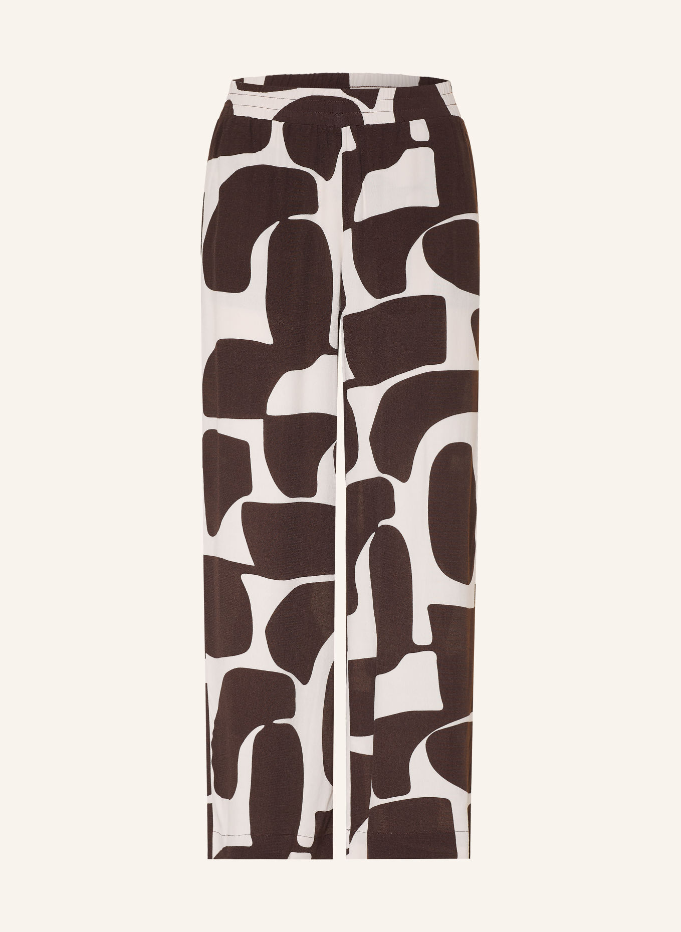 OPUS PANTS Culotte MALOTTA: BRUIN / WIT