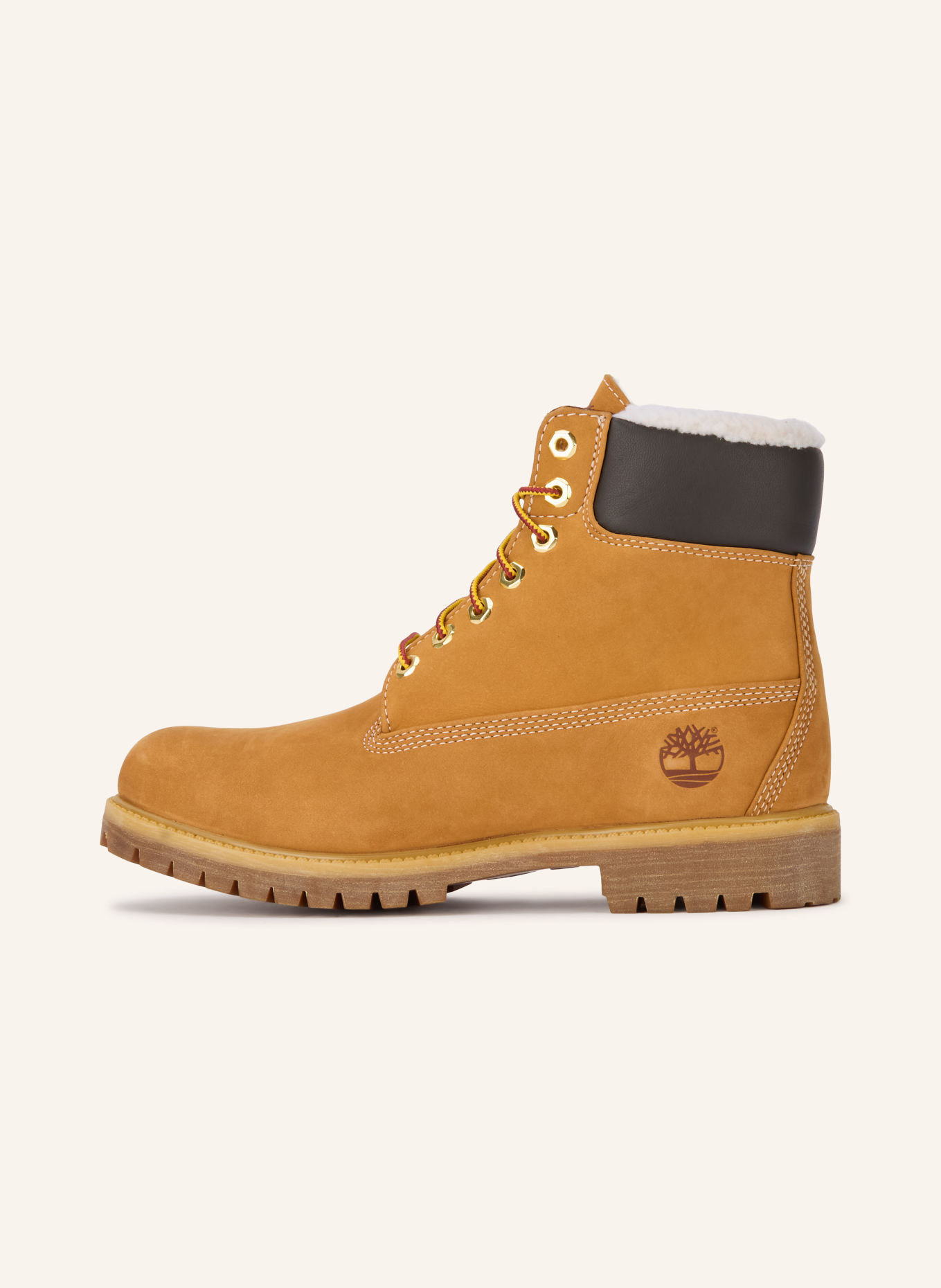 Timberland Schnürboots PREMIUM 6-INCH: COGNAC / SCHWARZ