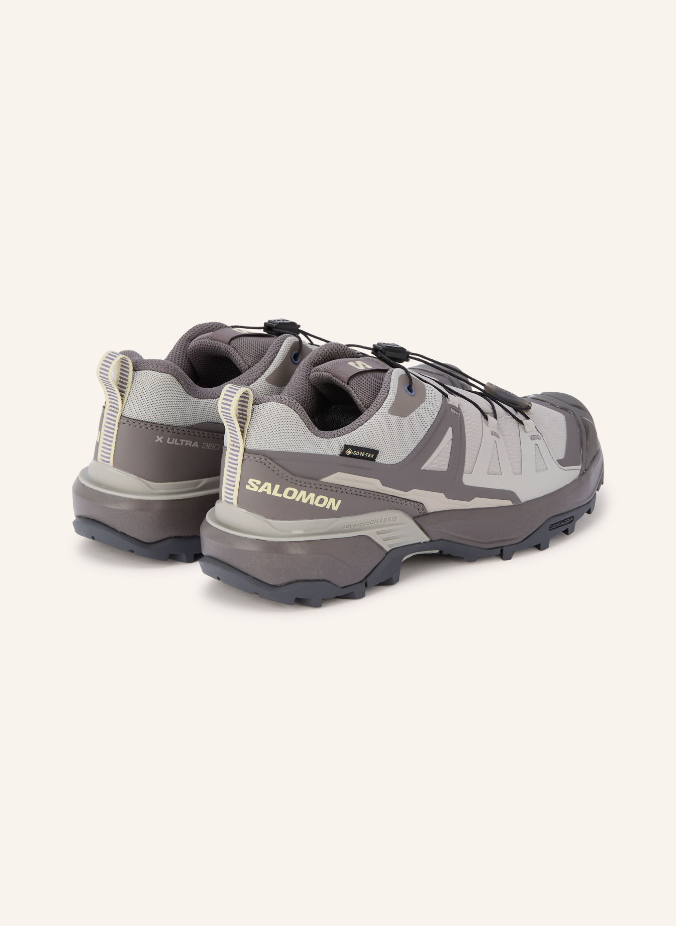 SALOMON Buty turystyczne SHOES X ULTRA 360 GTX: JASNOCZARY / SZARY