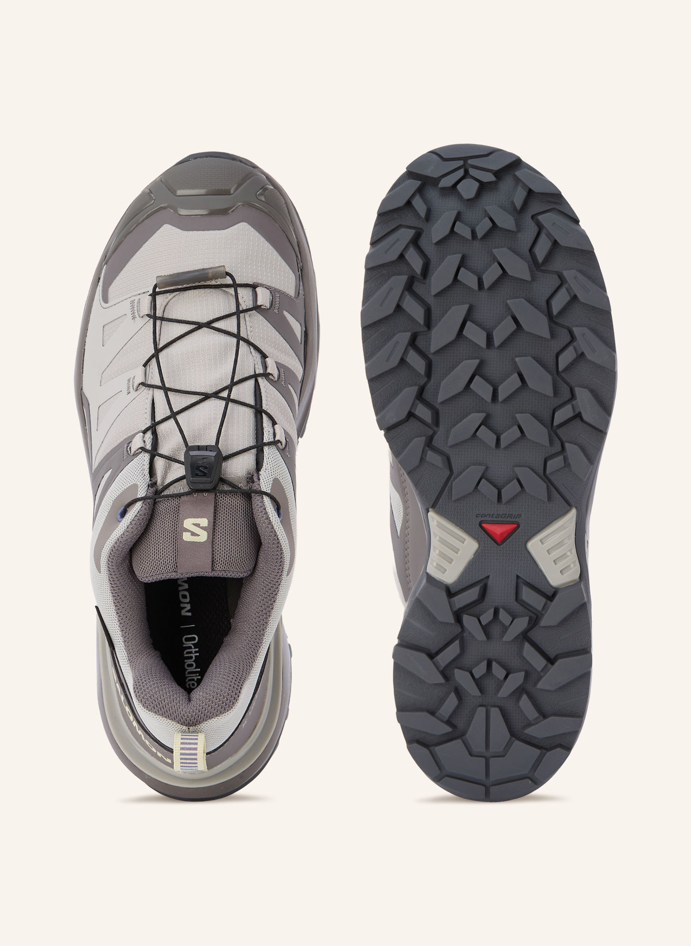 SALOMON Buty turystyczne SHOES X ULTRA 360 GTX: JASNOCZARY / SZARY
