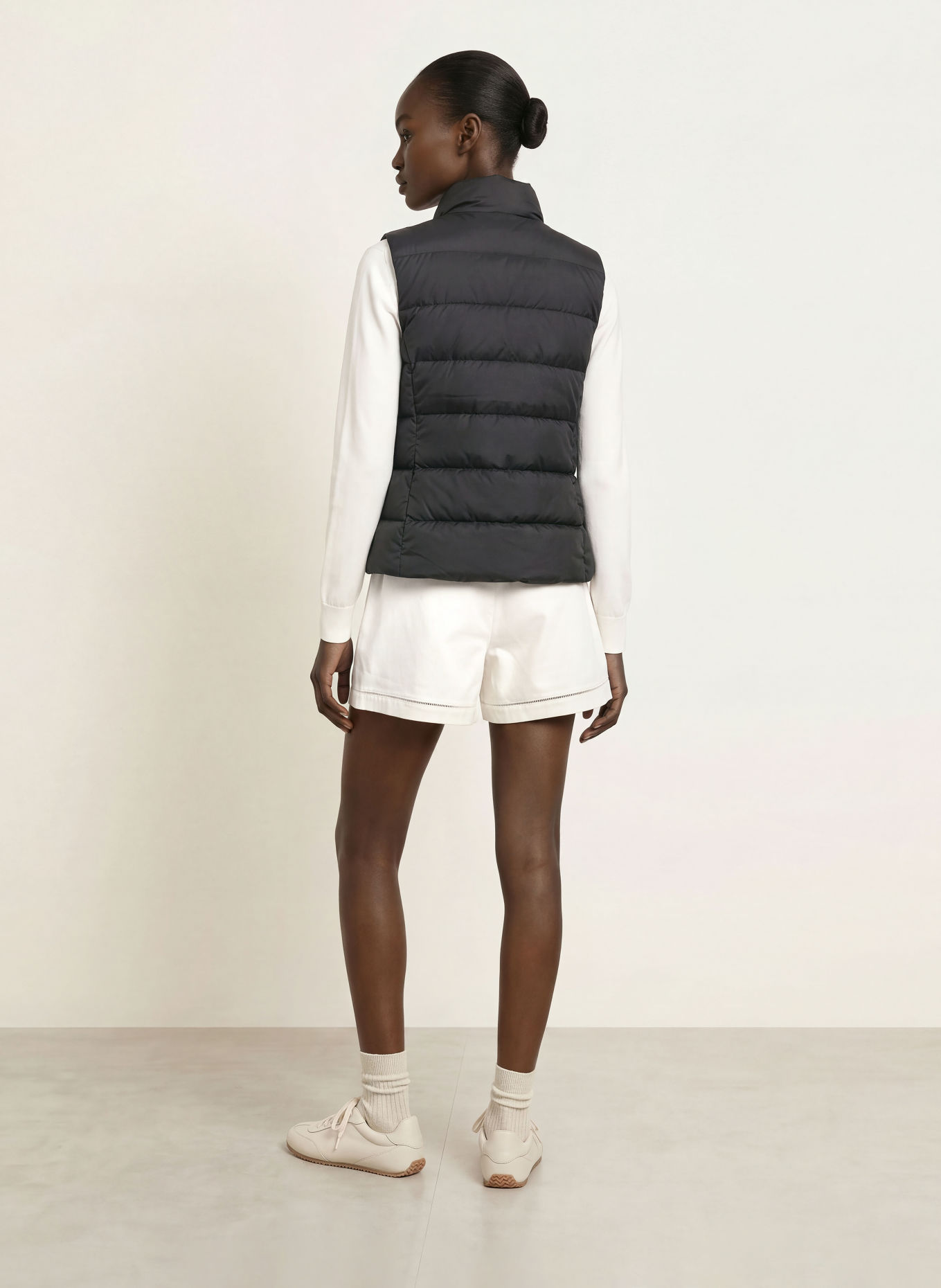 LACOSTE Gilet matelassé: NOIR
