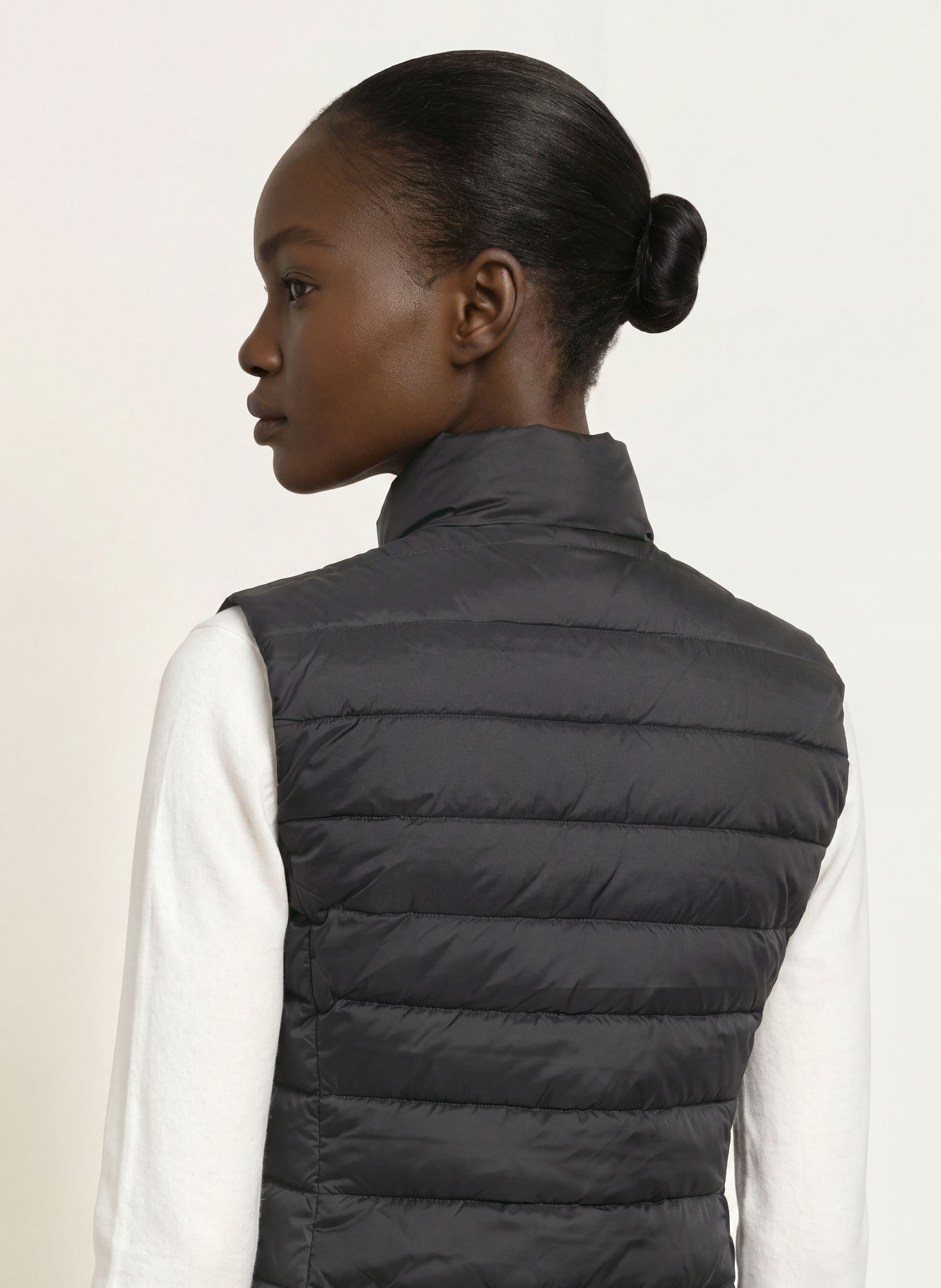 LACOSTE Gilet matelassé: NOIR