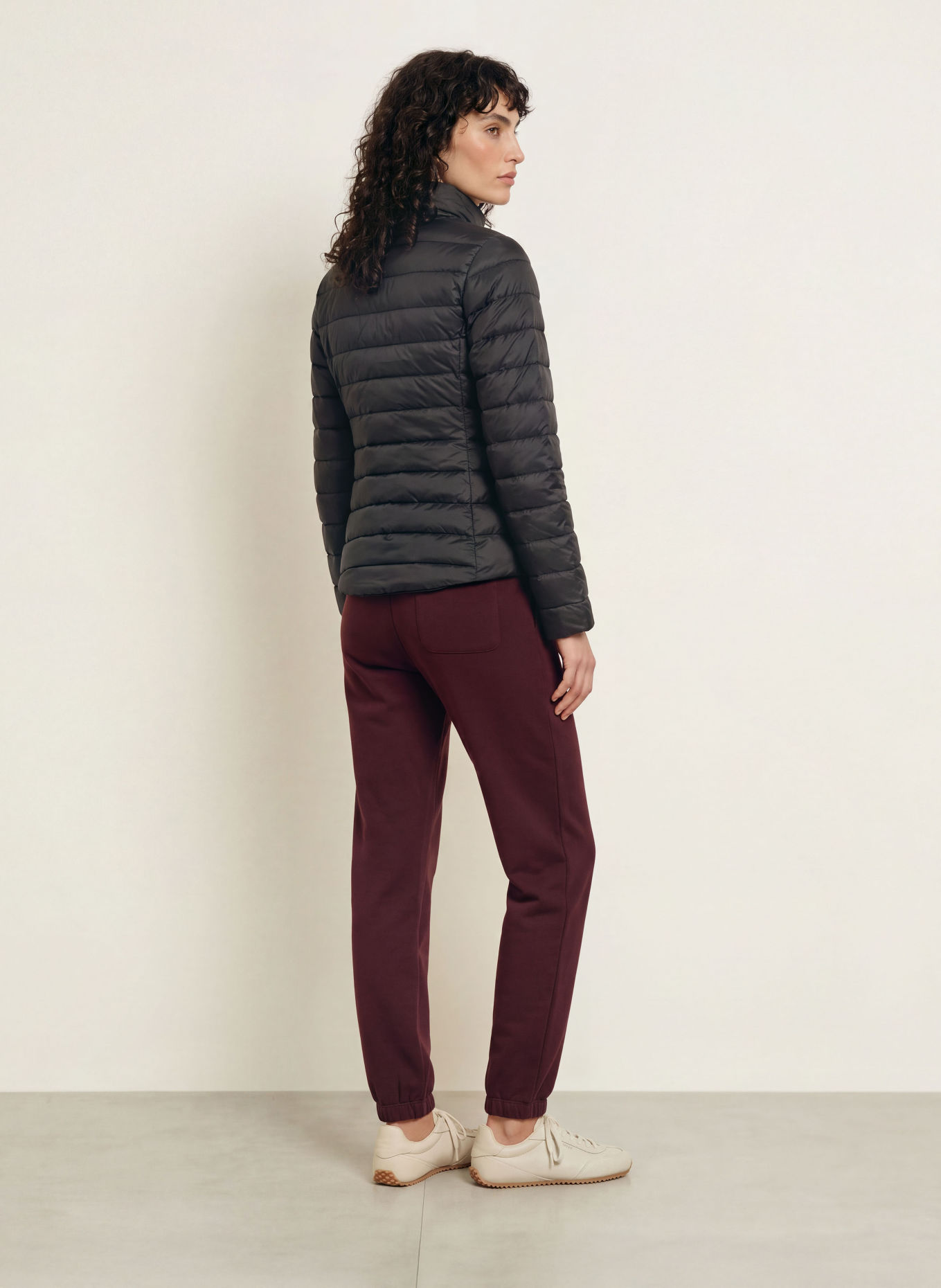 LACOSTE Veste matelassée: NOIR