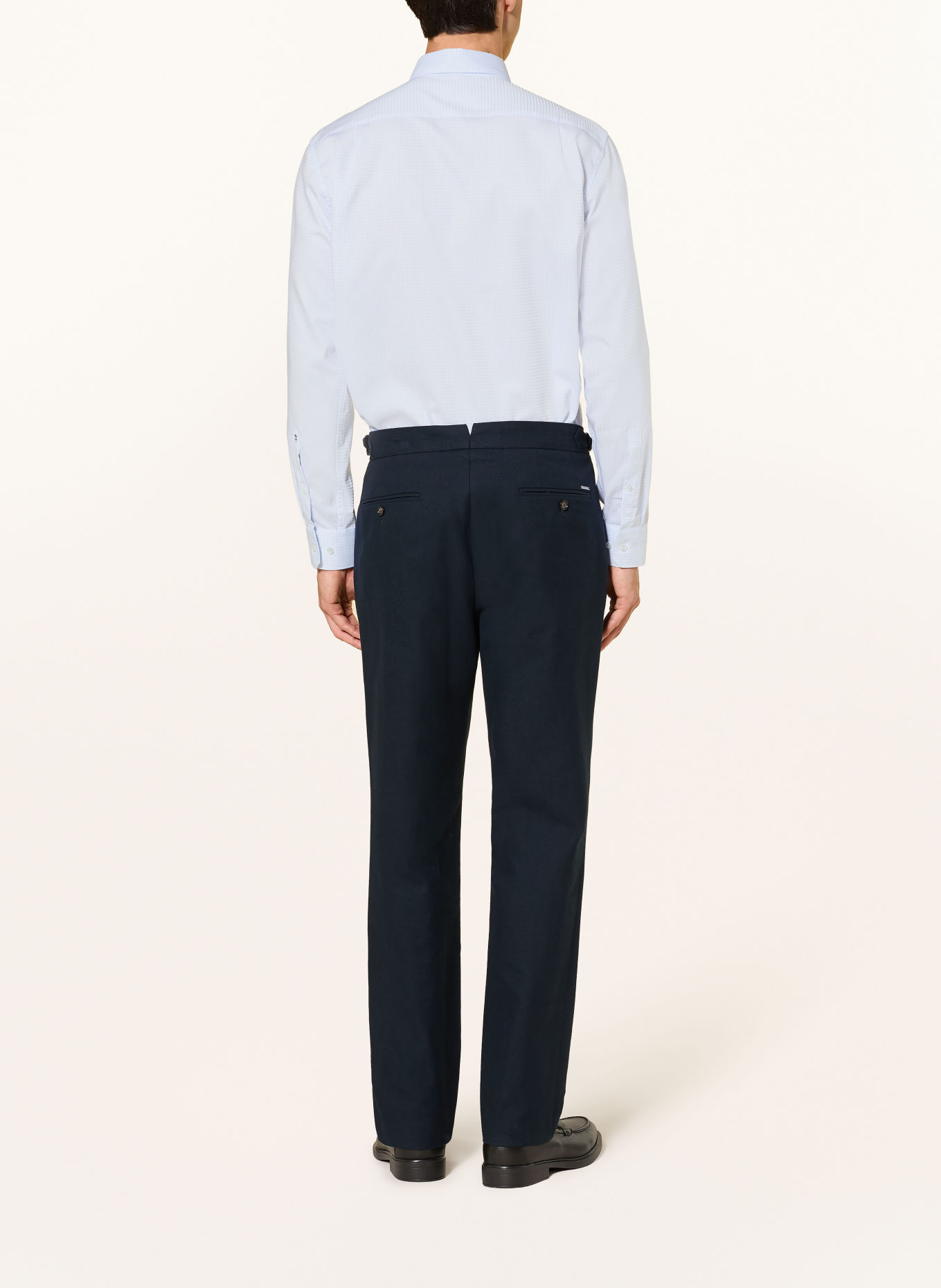 seidensticker Hemd Regular Fit: HELLBLAU / WEISS