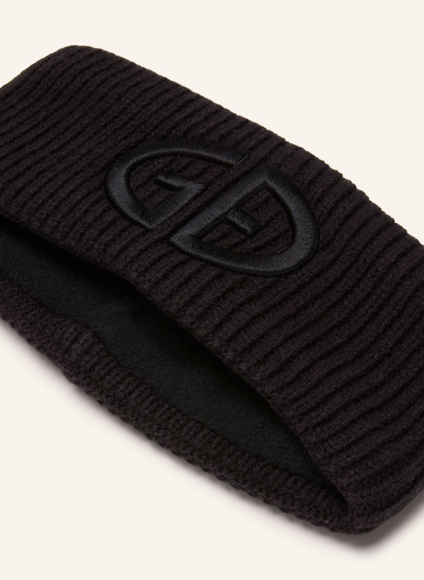GOLDBERGH Hoofdband WARMTH: ZWART