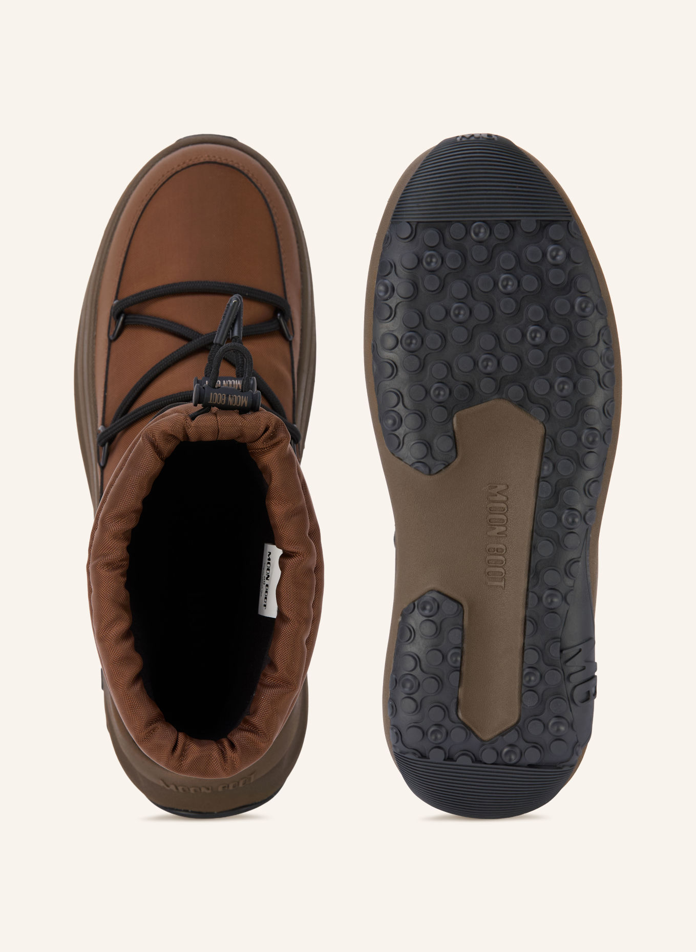 MOON BOOT Moon boots MB MOON247 POLAR WP: BROWN