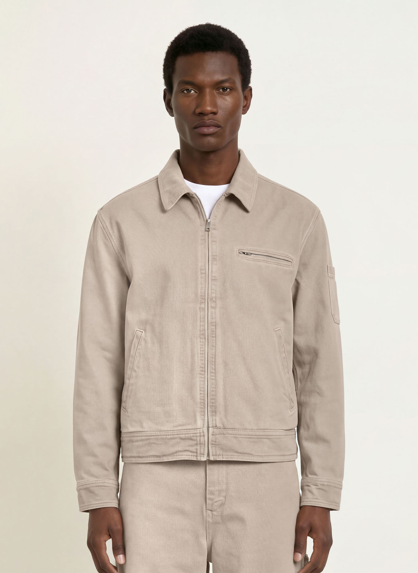 A.P.C. Jeansjacke ALEXIS: AAE MASTIC