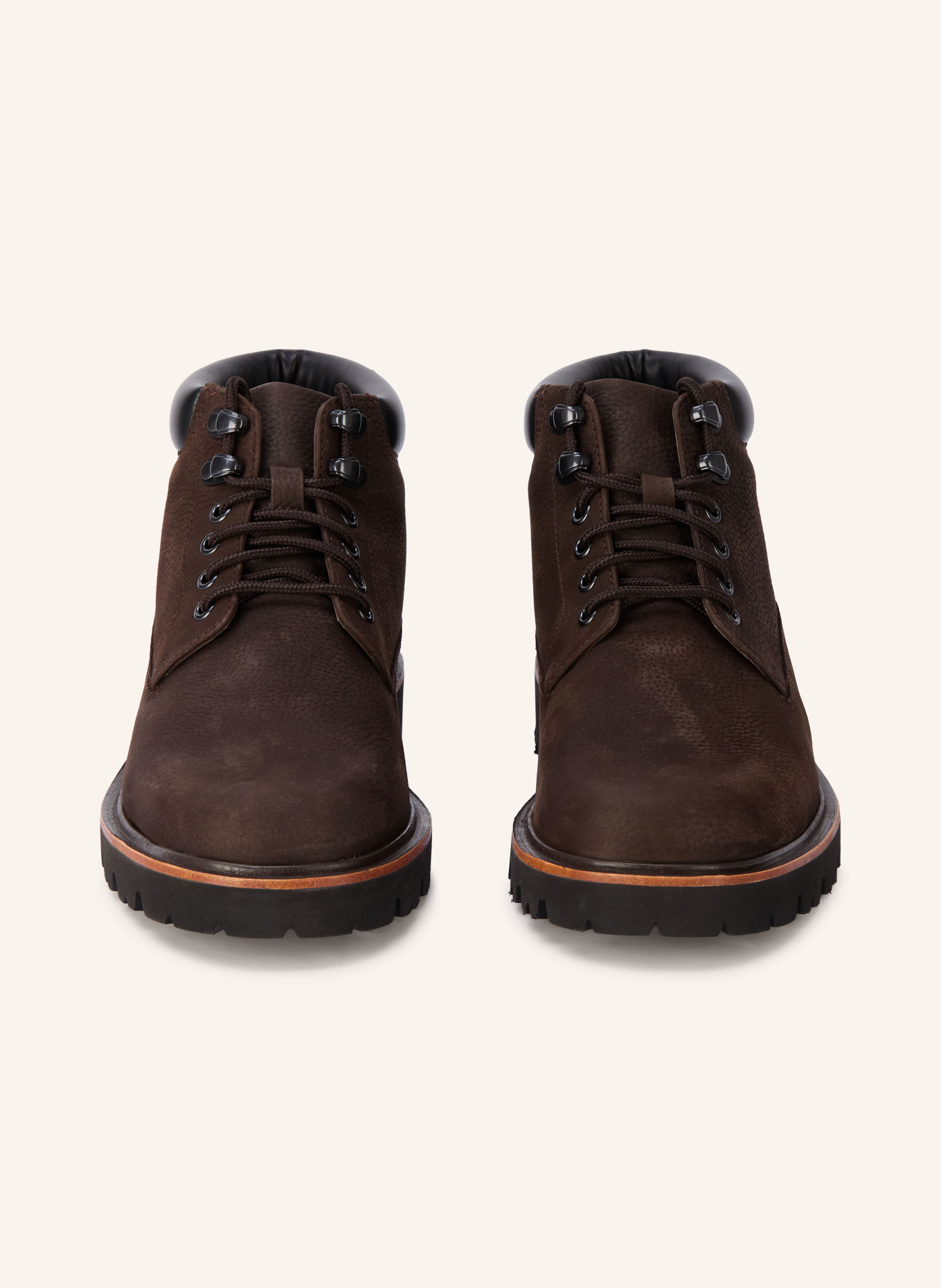 LLOYD Veterboots MARCH 325: MARRON FONCÉ / ZWART