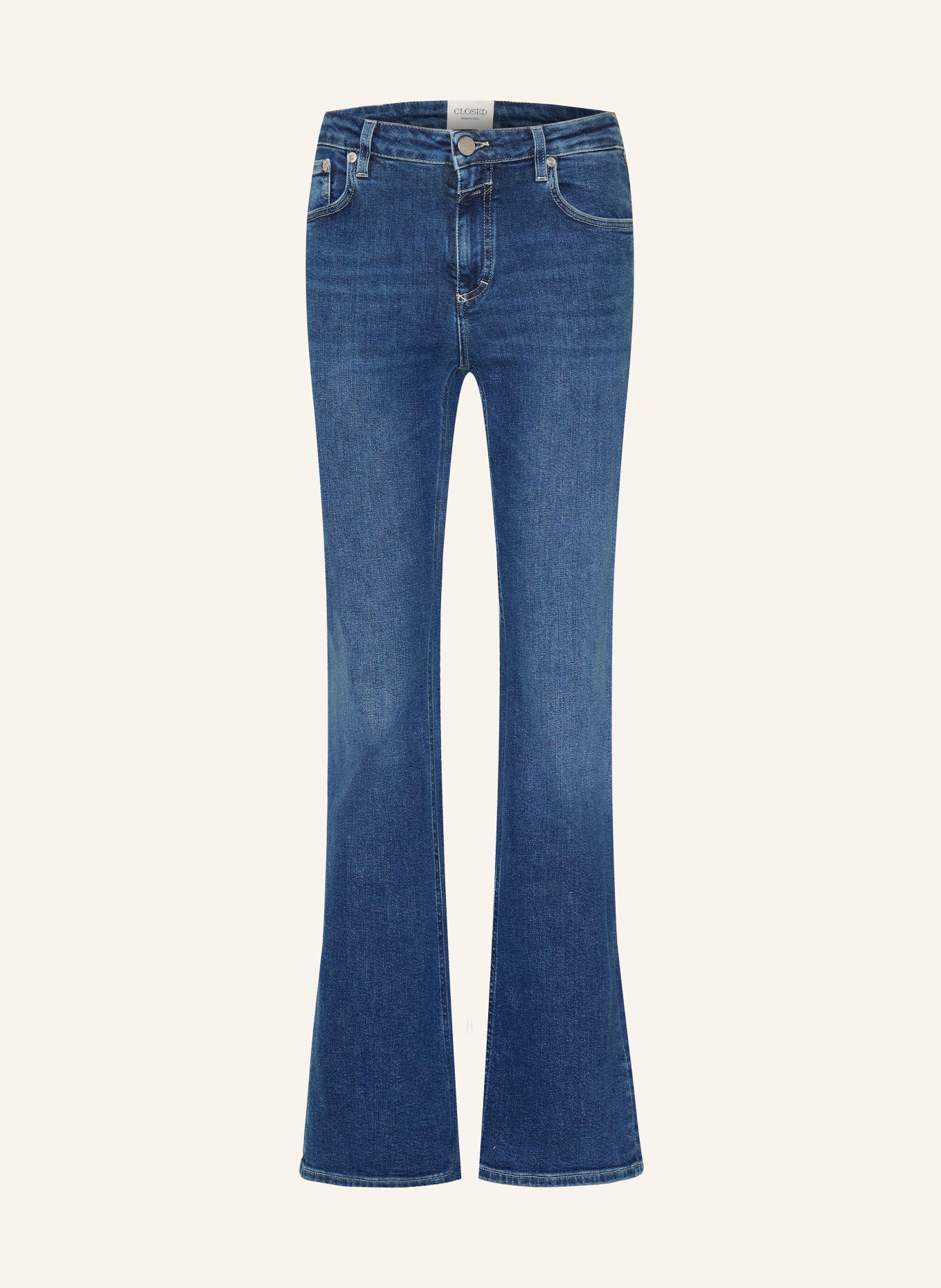 CLOSED JOVANNA Flared jeans: MBL MID BLUE