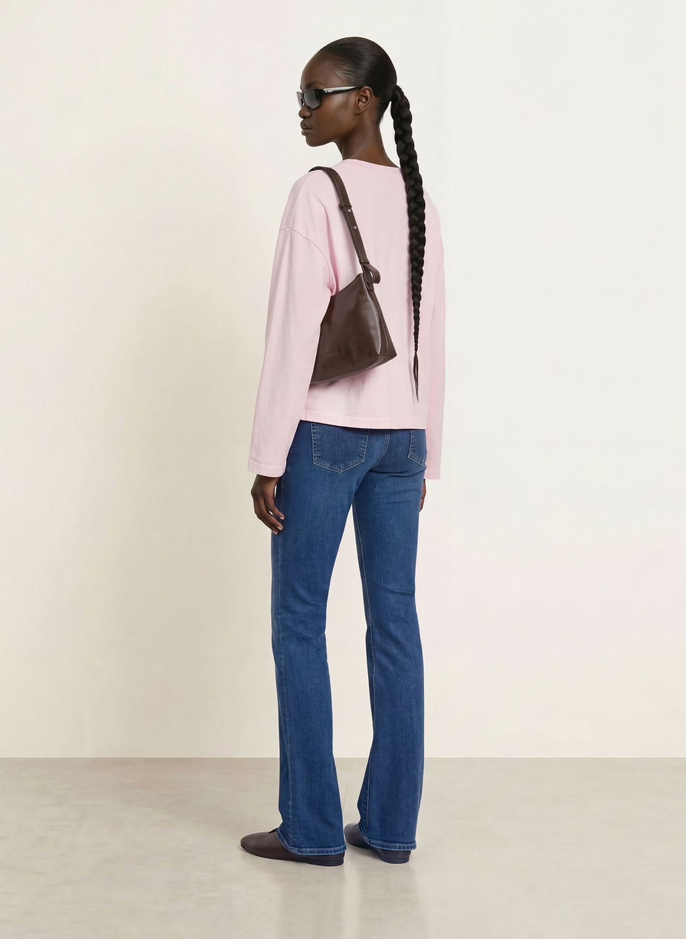 CLOSED JOVANNA Flared jeans: MBL MID BLUE