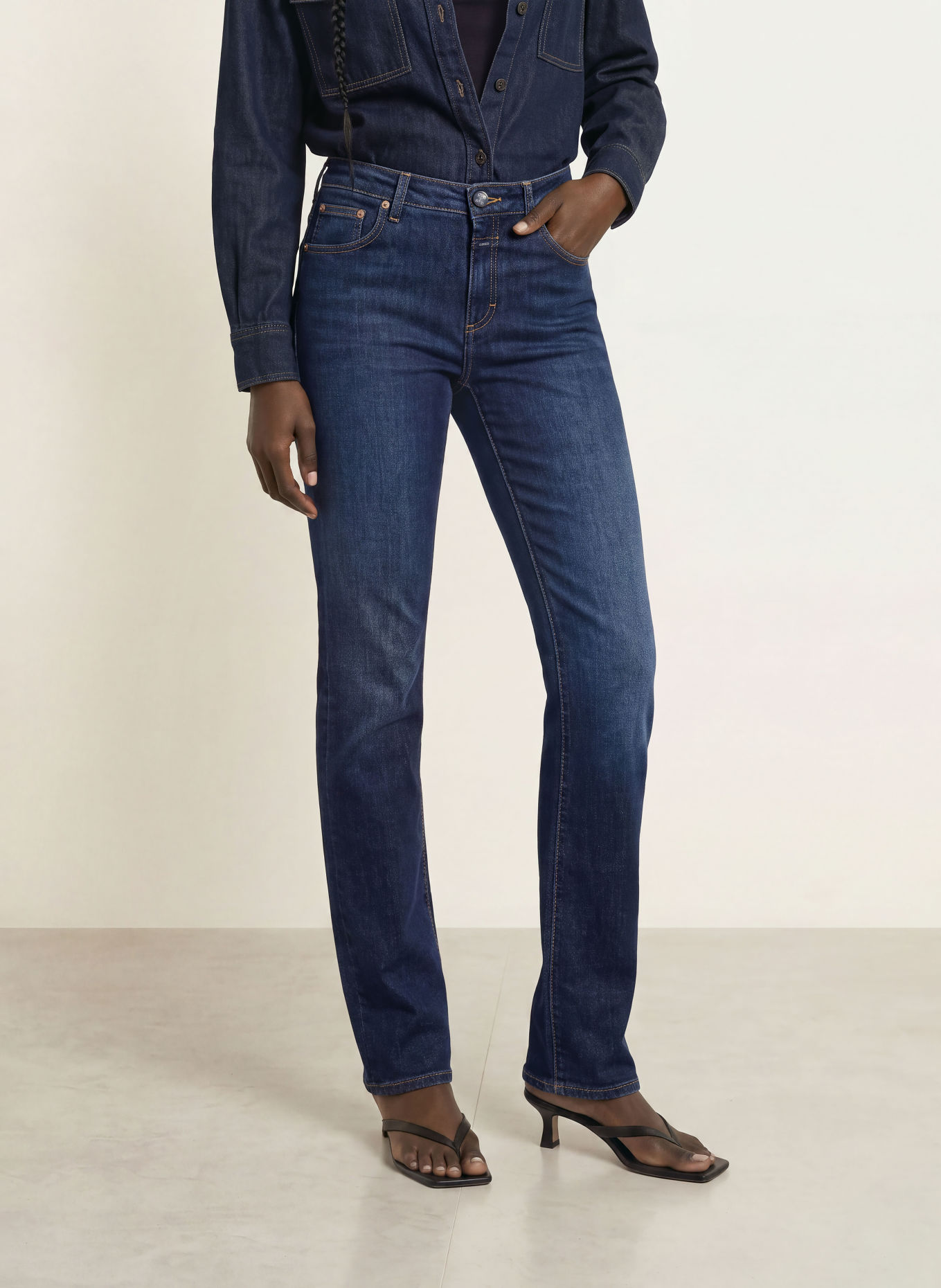 CLOSED Straight jeans JORA: DBL DARK BLUE