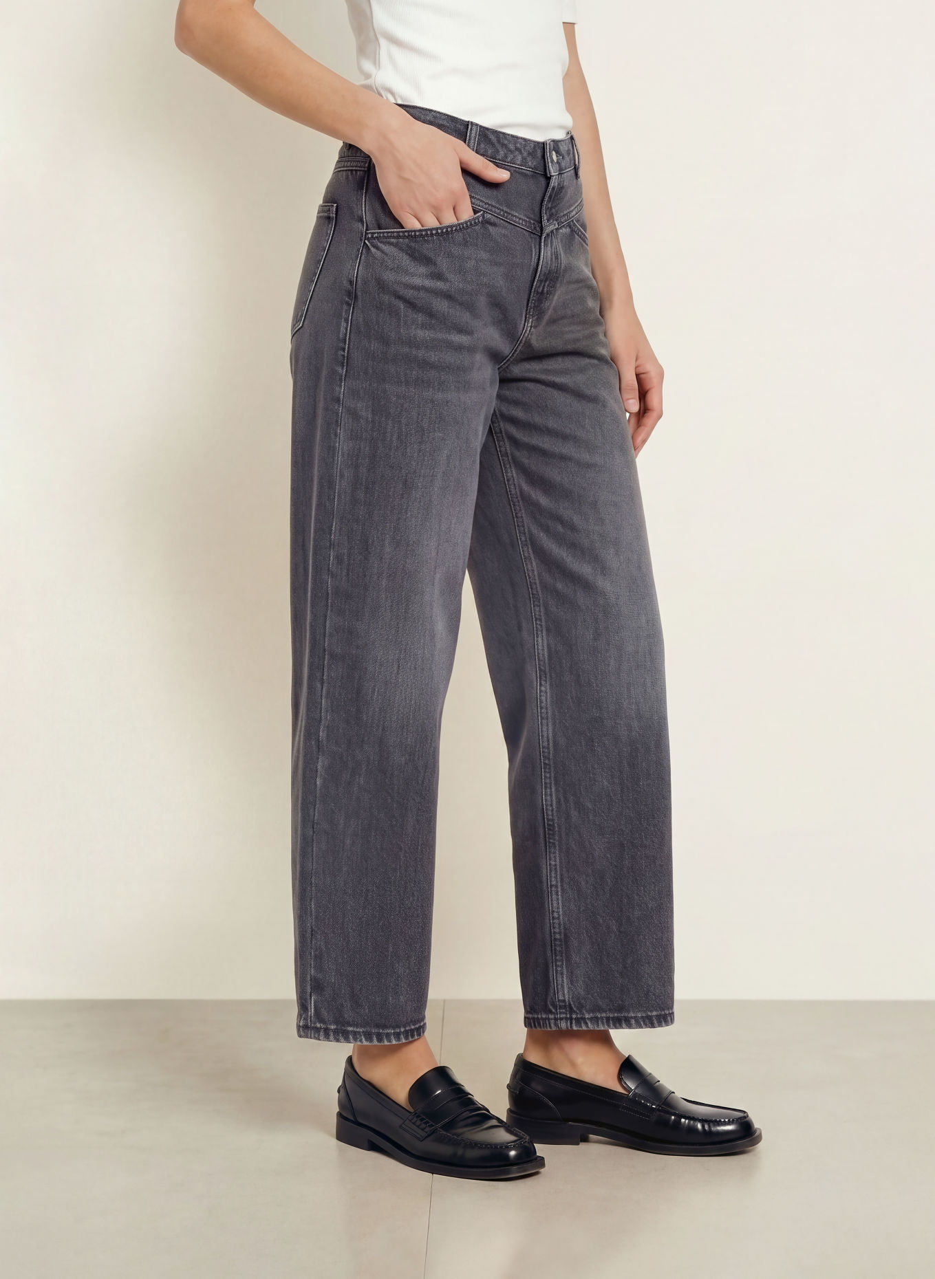 CLOSED Cropped jeans STOVER-X: MGY MID GREY
