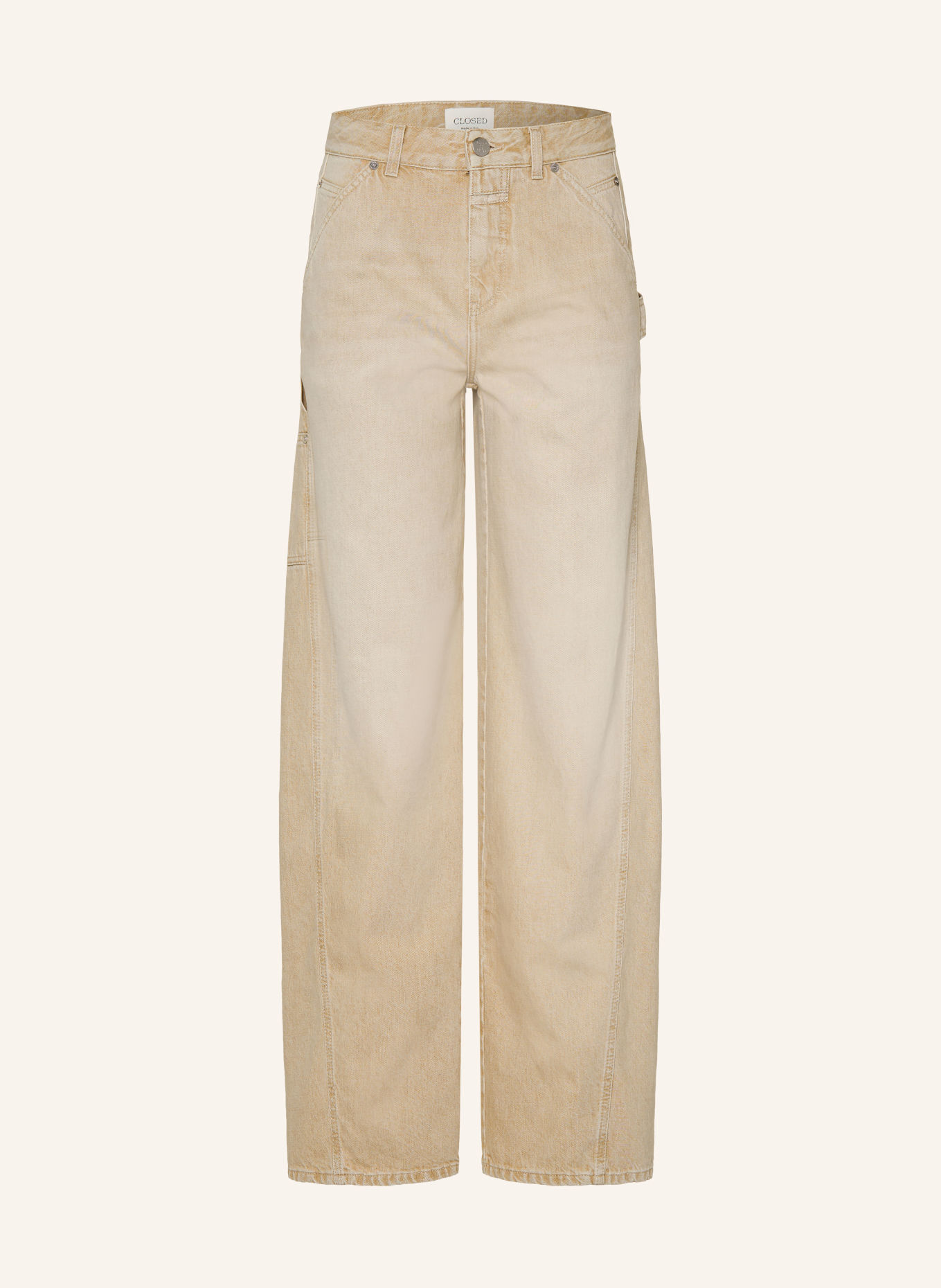 CLOSED Jean wide leg WESTON: 273 Wheat beige