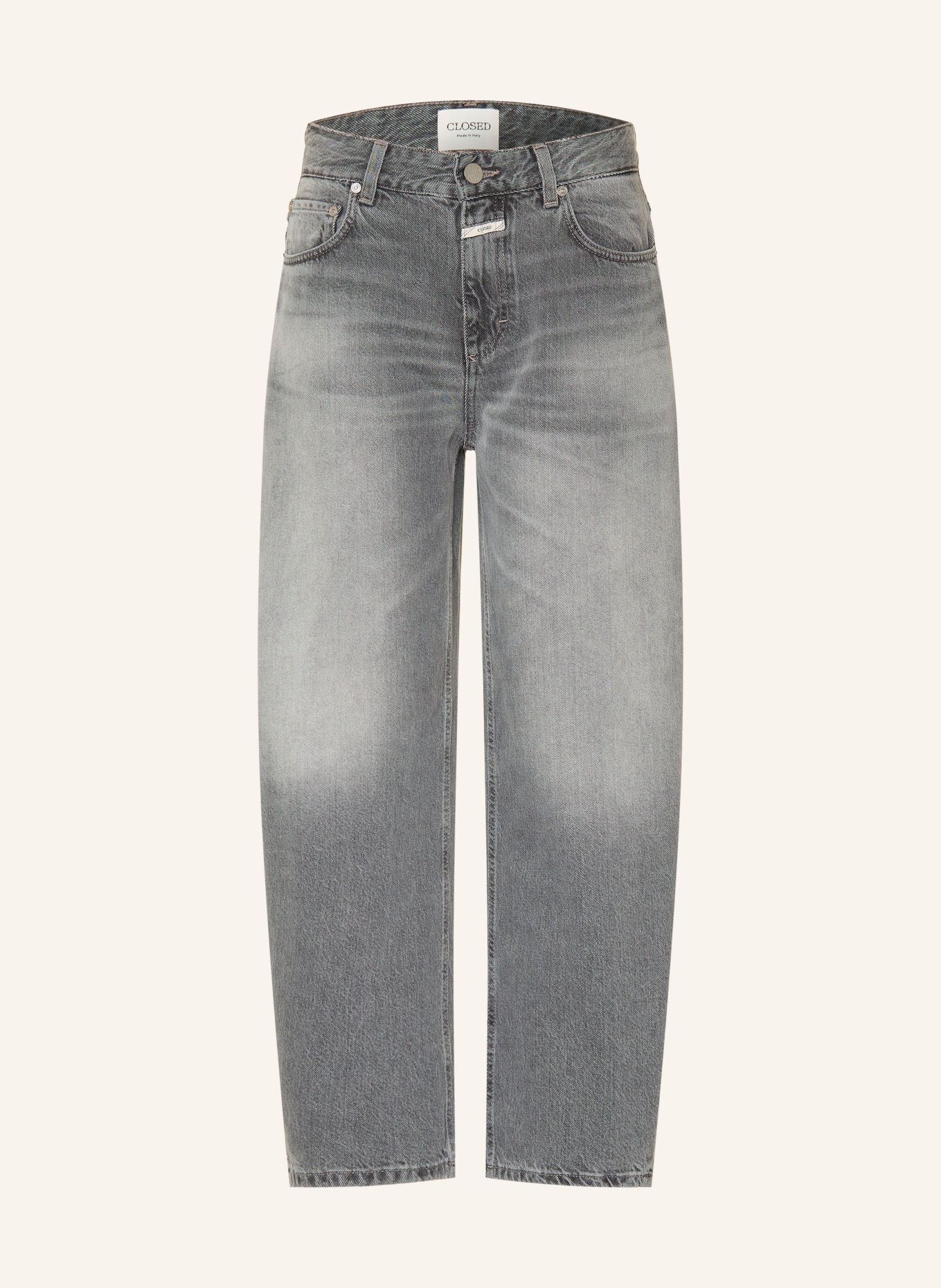 CLOSED Jean barrel JAZZIE: MGY MID GREY