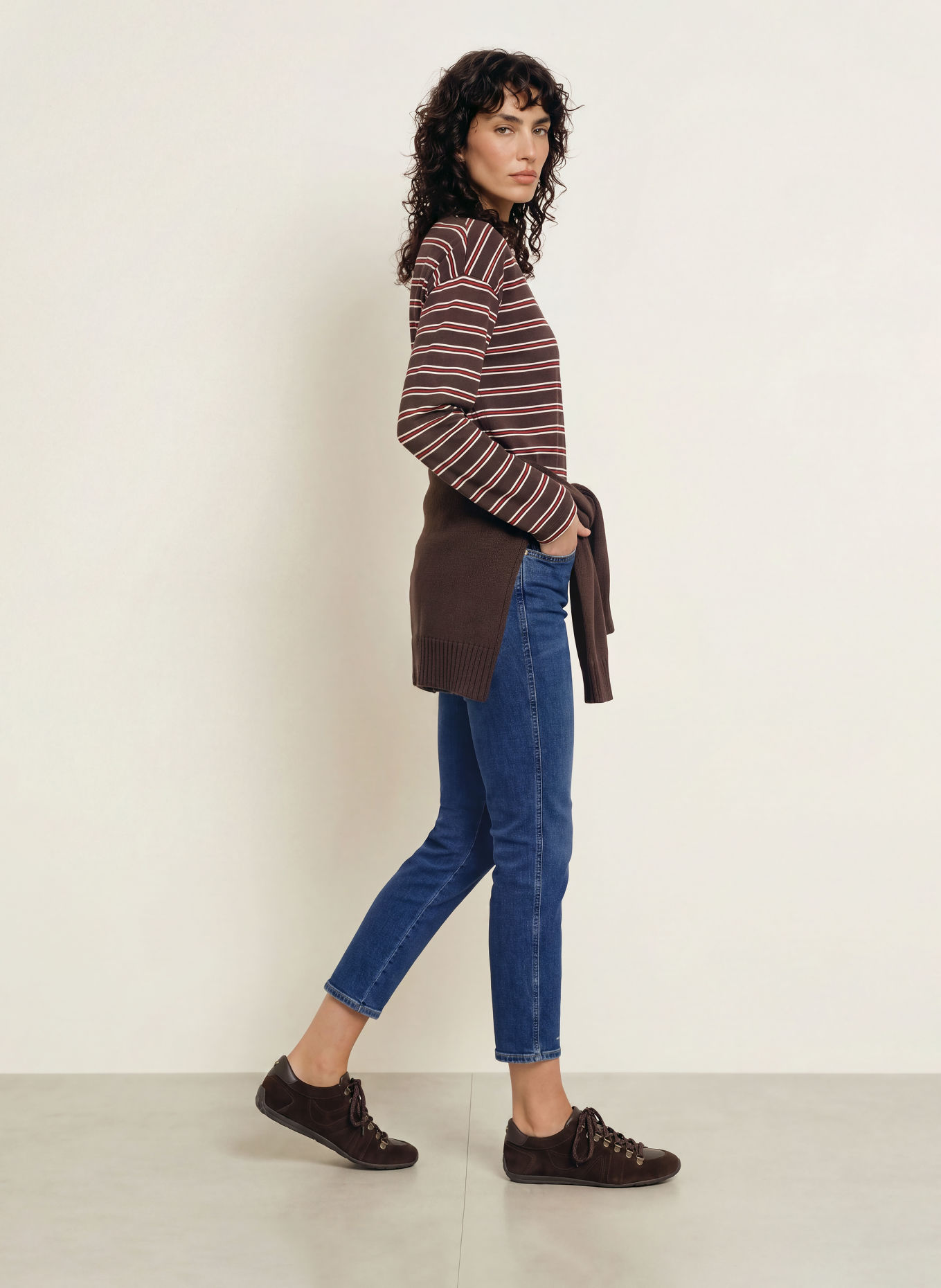 CLOSED Cropped jeans PEDAL PUSHER: MBL MID BLUE