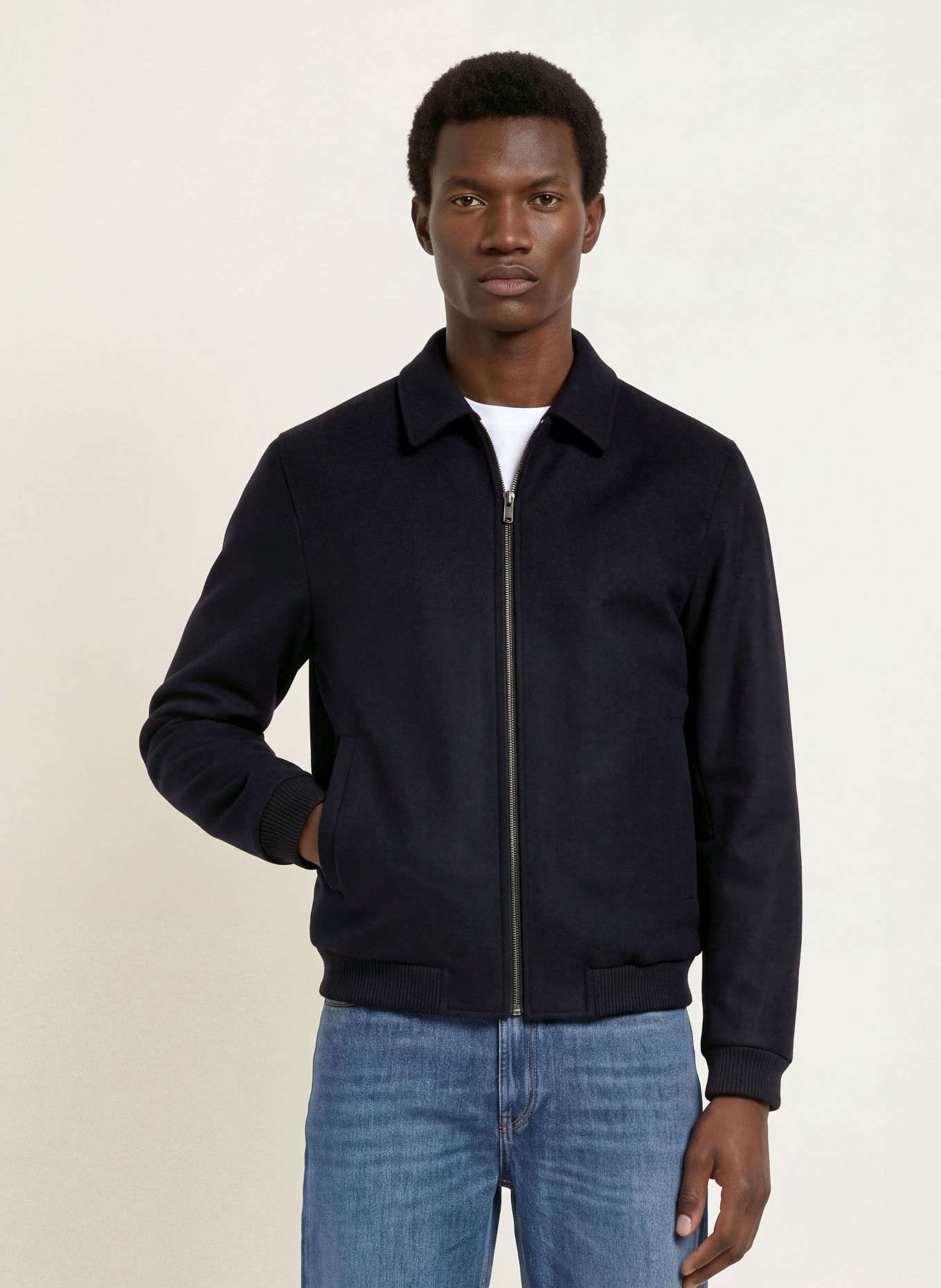 PAUL Bomber jacket: DARK BLUE