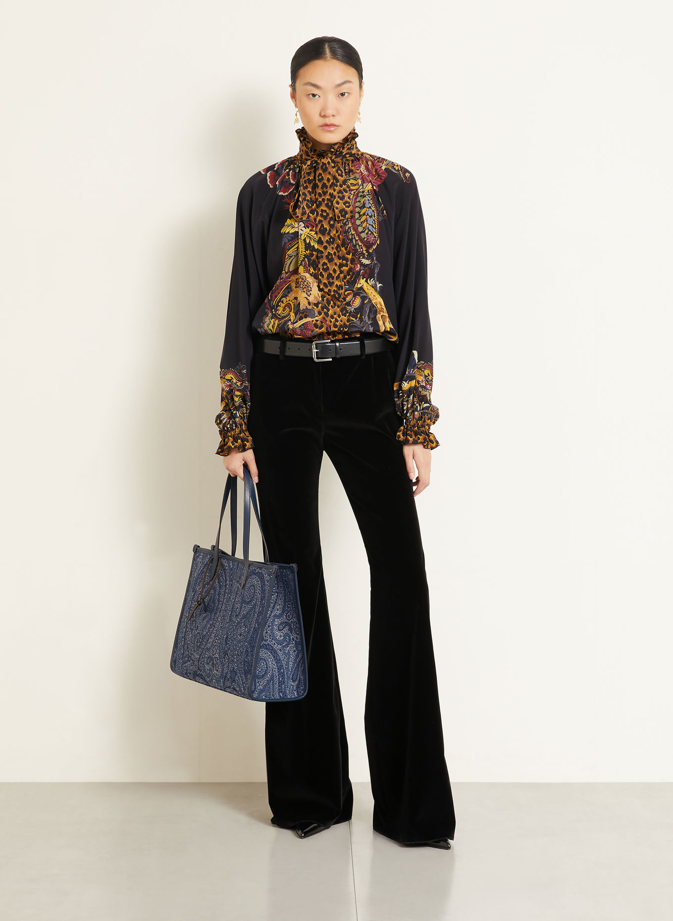 ETRO Shoppers: BLAUW / DONKERBLAUW