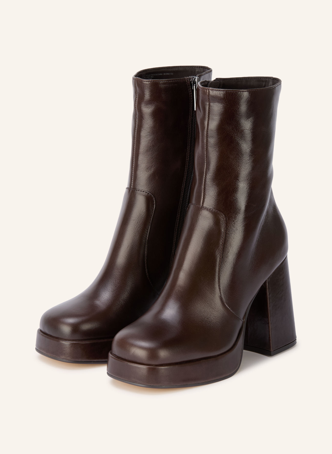 STEVE MADDEN Boots ECHOS: MARRON FONCÉ