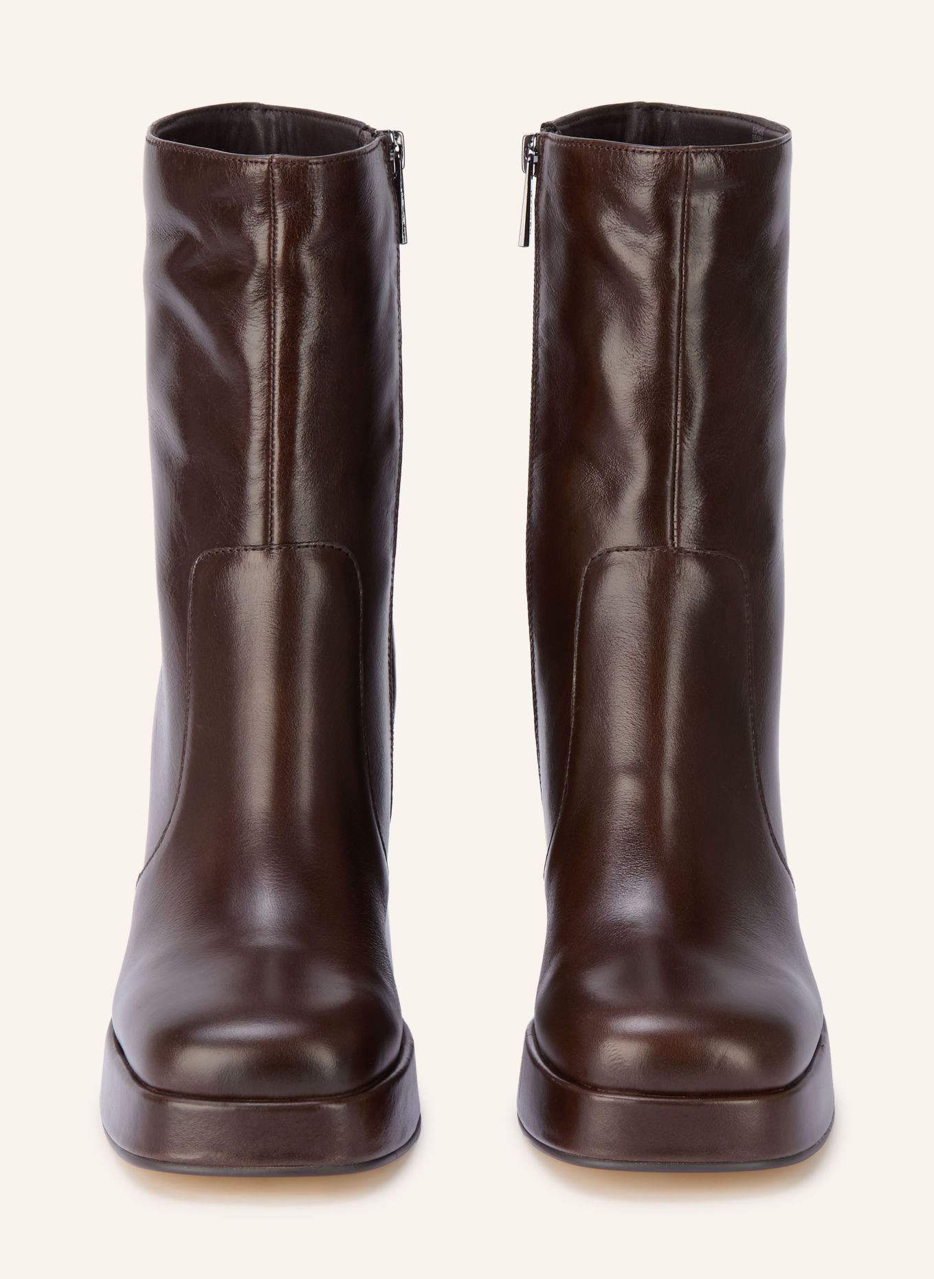 STEVE MADDEN Boots ECHOS: MARRON FONCÉ