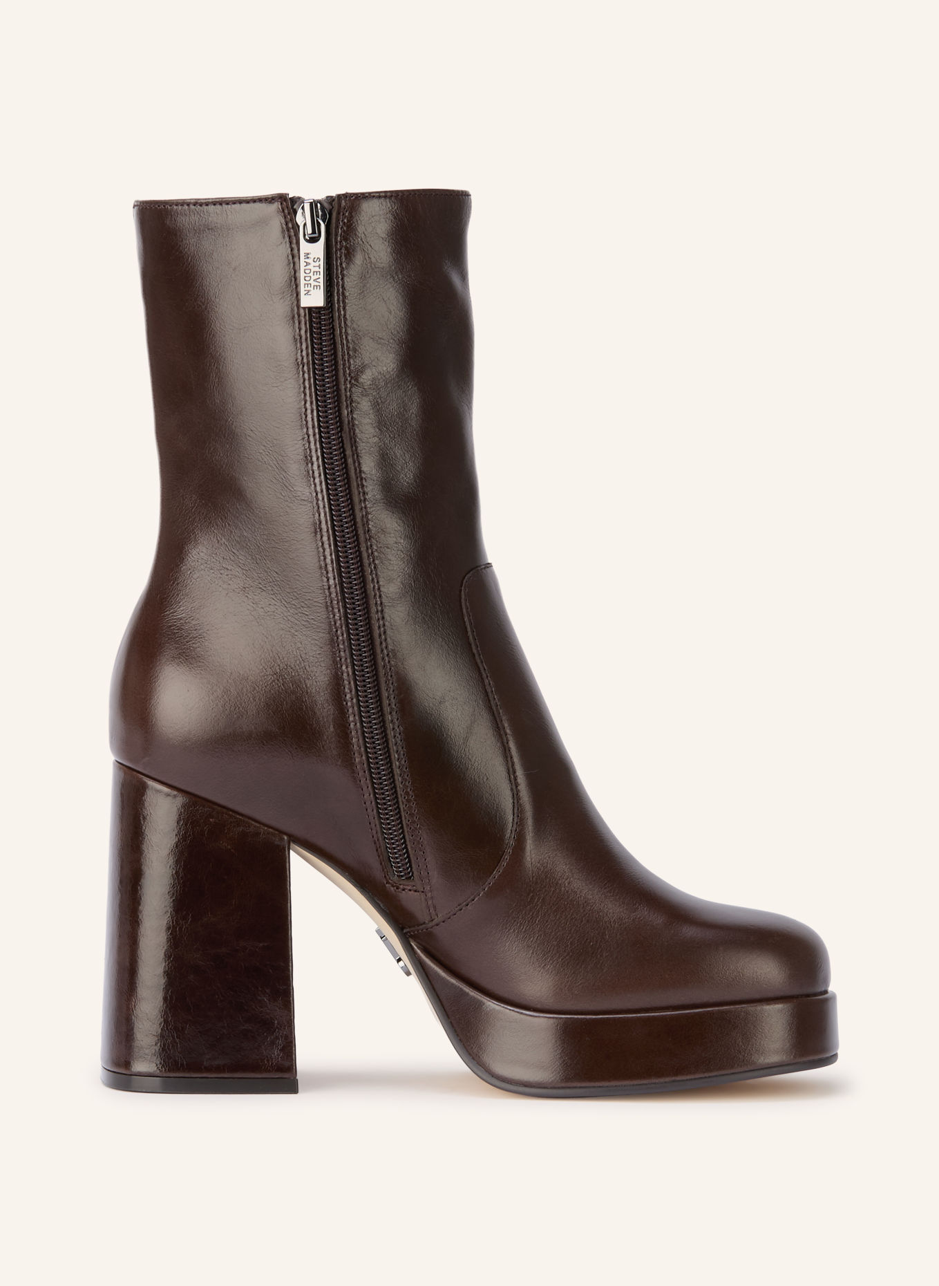 STEVE MADDEN Boots ECHOS: MARRON FONCÉ