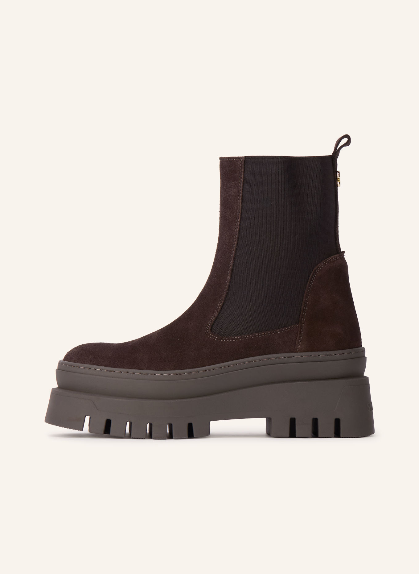 STEVE MADDEN Chelsea-Boots CASSANDRA: DUNKELBRAUN / GOLD