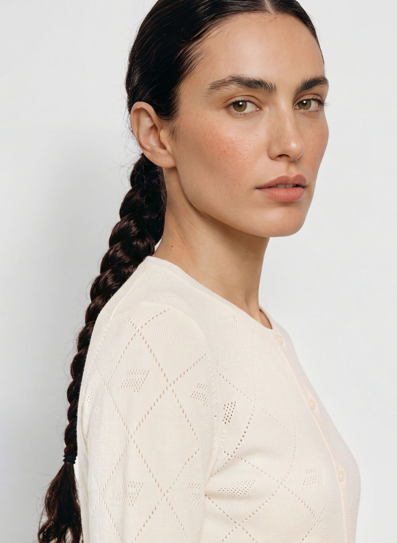 RÖHNISCH Strickjacke: ECRU