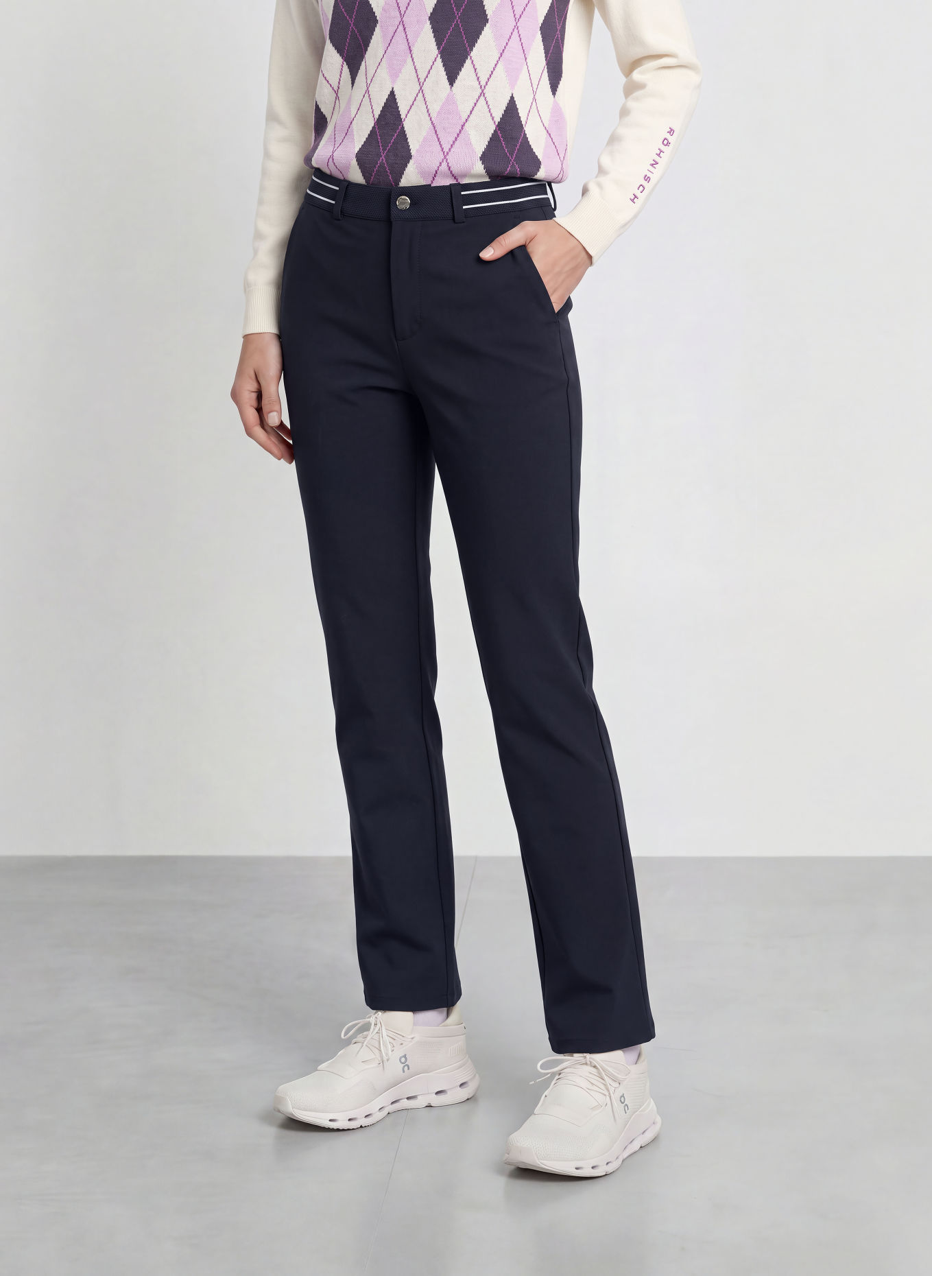 RÖHNISCH Chinos: DARK BLUE