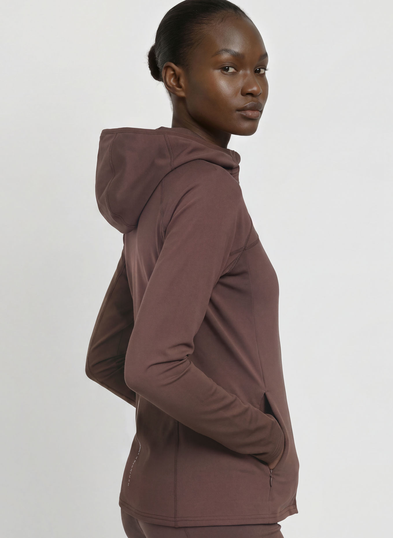 RÖHNISCH THERMAFLOW Mid-layer jacket: BROWN