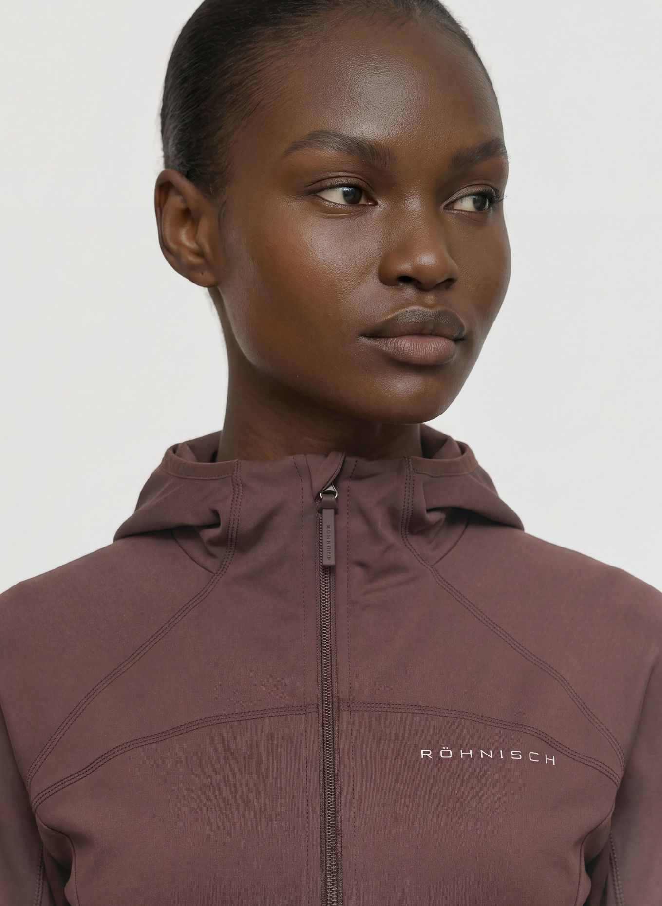 RÖHNISCH THERMAFLOW Mid-layer jacket: BROWN