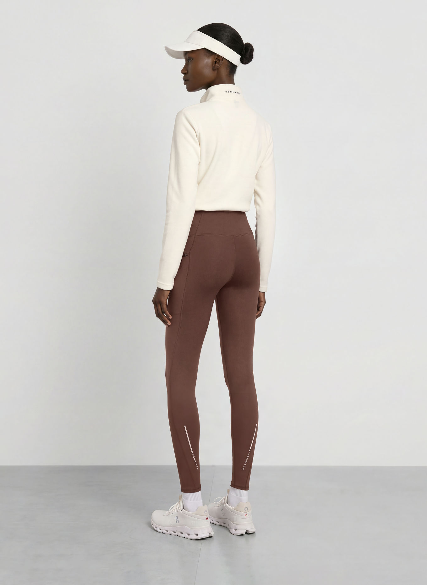 RÖHNISCH THERMAFLOW MAX HIGH WAIST Leggings: DARK BROWN
