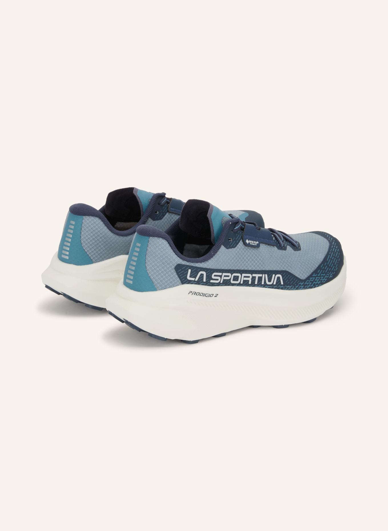 LA SPORTIVA Trailrunning-Schuhe PRODIGIO 2 WOMAN GTX: BLAU / DUNKELBLAU / WEISS