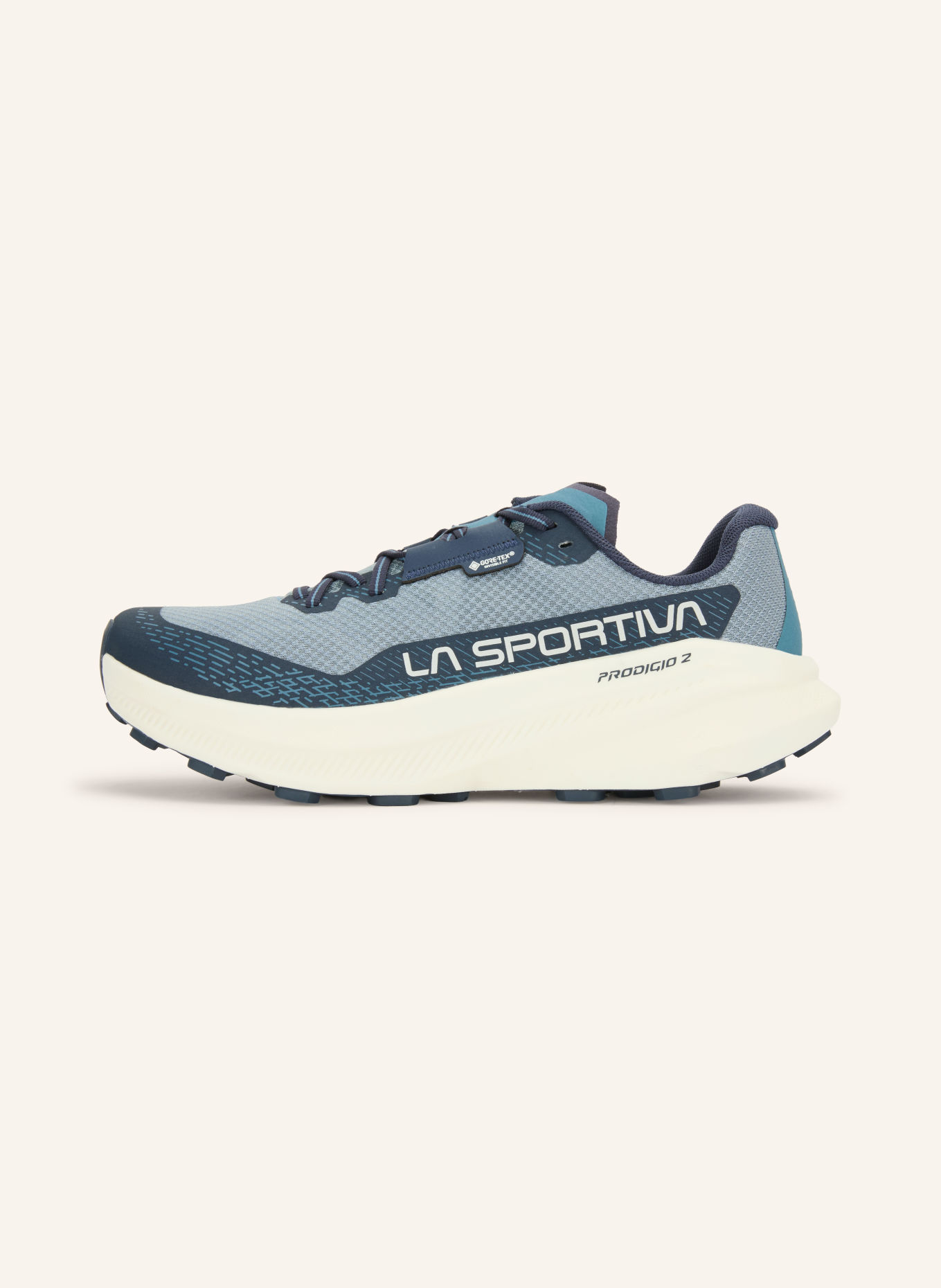 LA SPORTIVA Trailrunning-Schuhe PRODIGIO 2 WOMAN GTX: BLAU / DUNKELBLAU / WEISS