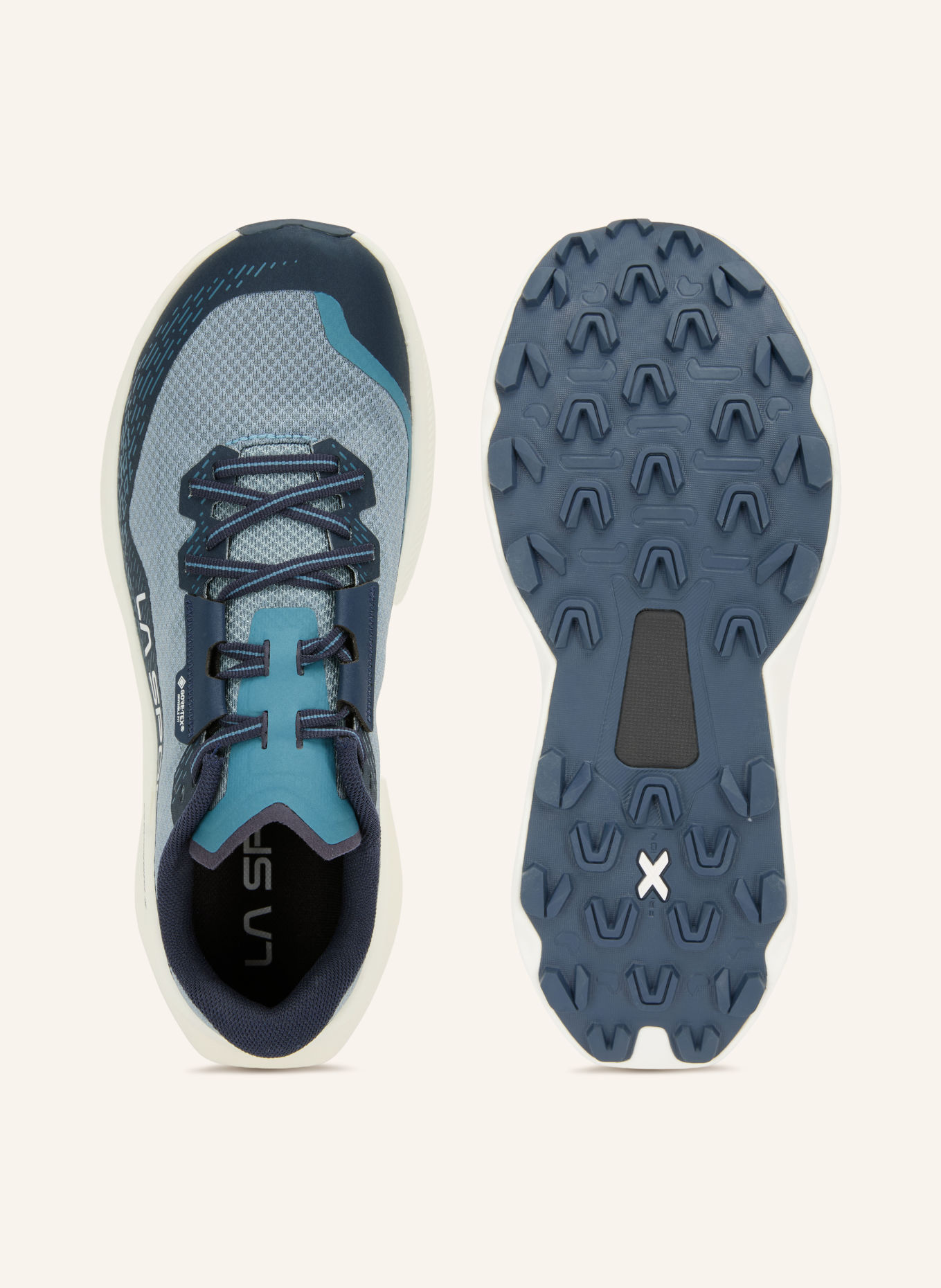 LA SPORTIVA Trailrunning-Schuhe PRODIGIO 2 WOMAN GTX: BLAU / DUNKELBLAU / WEISS