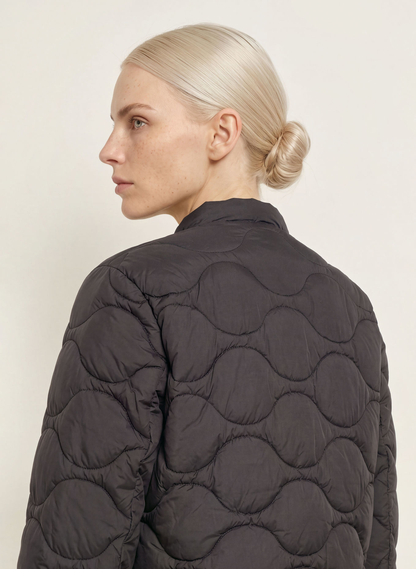 FUCHS SCHMITT Quilted jacket NEW ORLEANS: BLACK