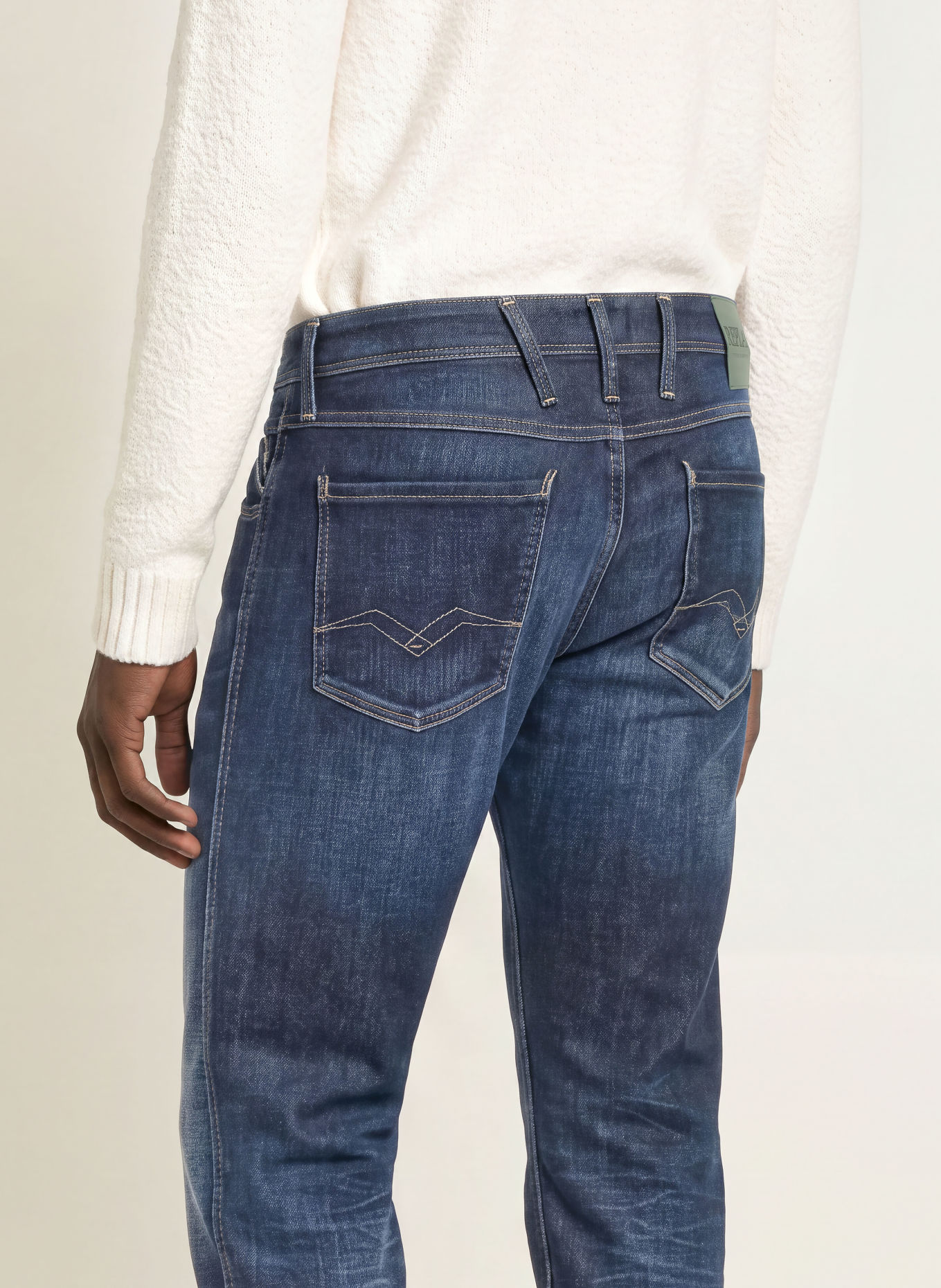 REPLAY Jeans ANBASS Slim Fit: C007 DARK BLUE