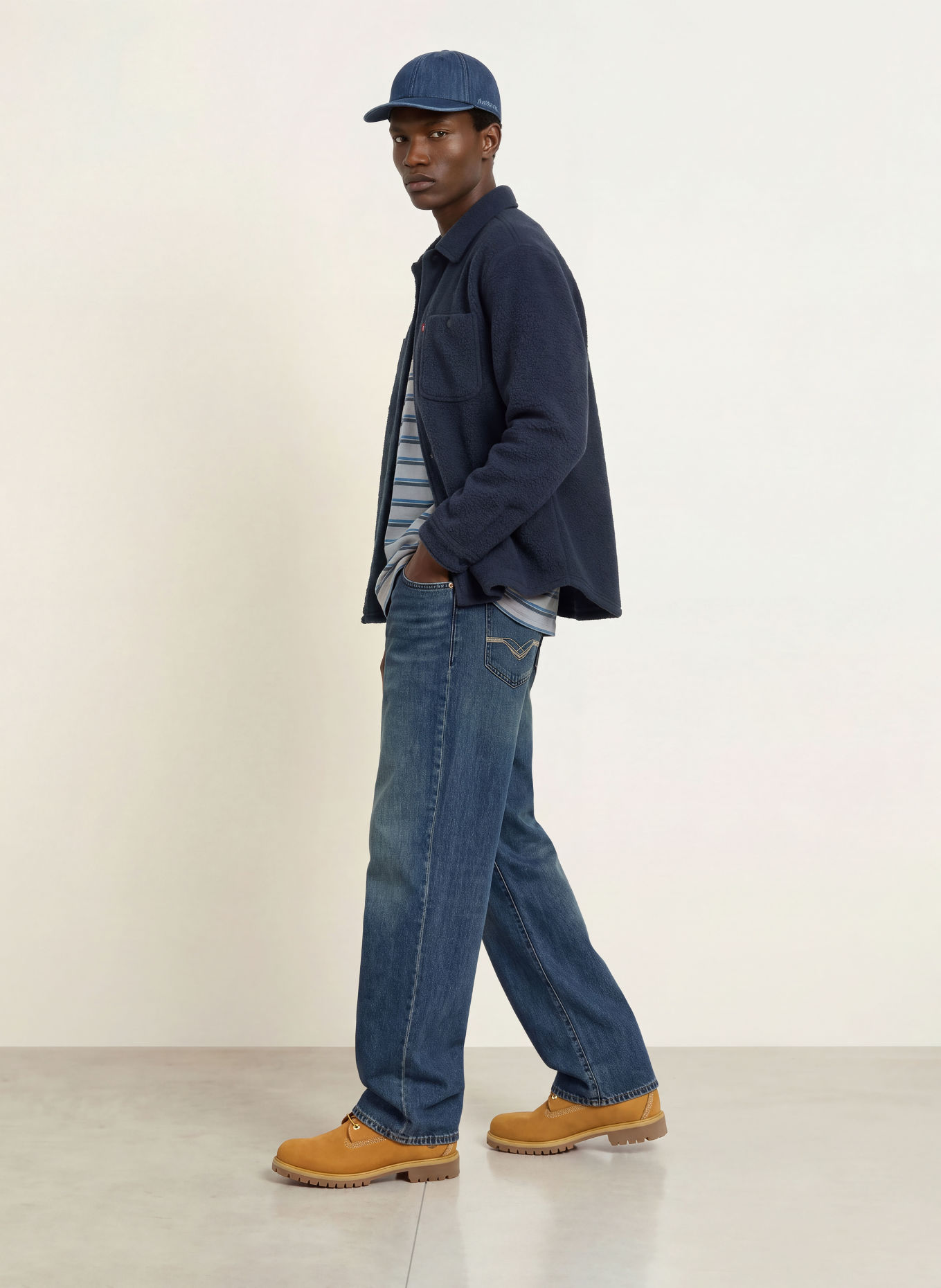REPLAY Jeans BWAII Relaxed Fit: C009 MEDIUM BLUE