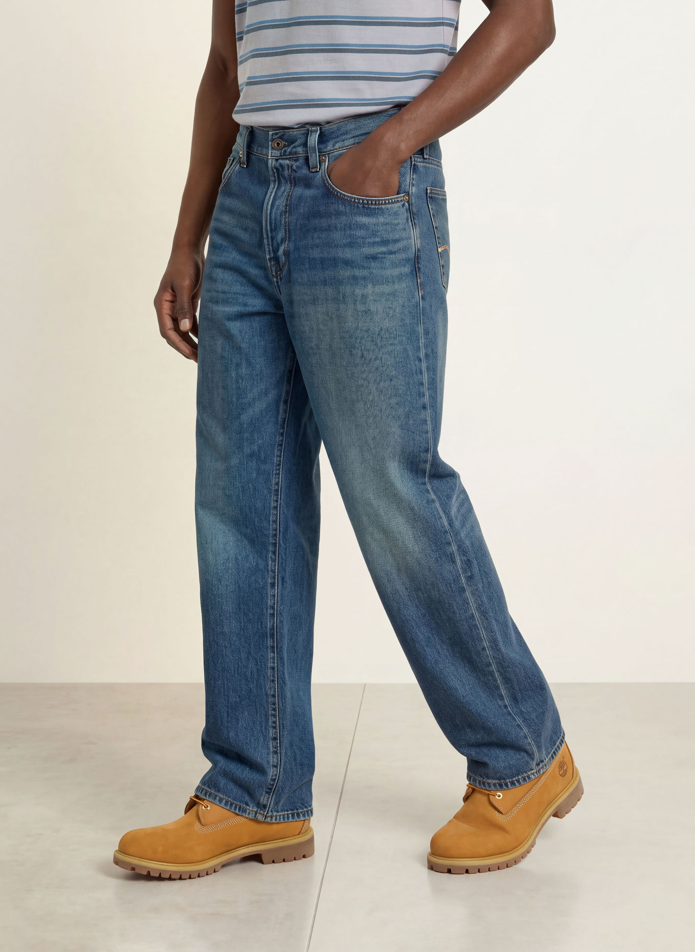 REPLAY Jeans BWAII Relaxed Fit: C009 MEDIUM BLUE