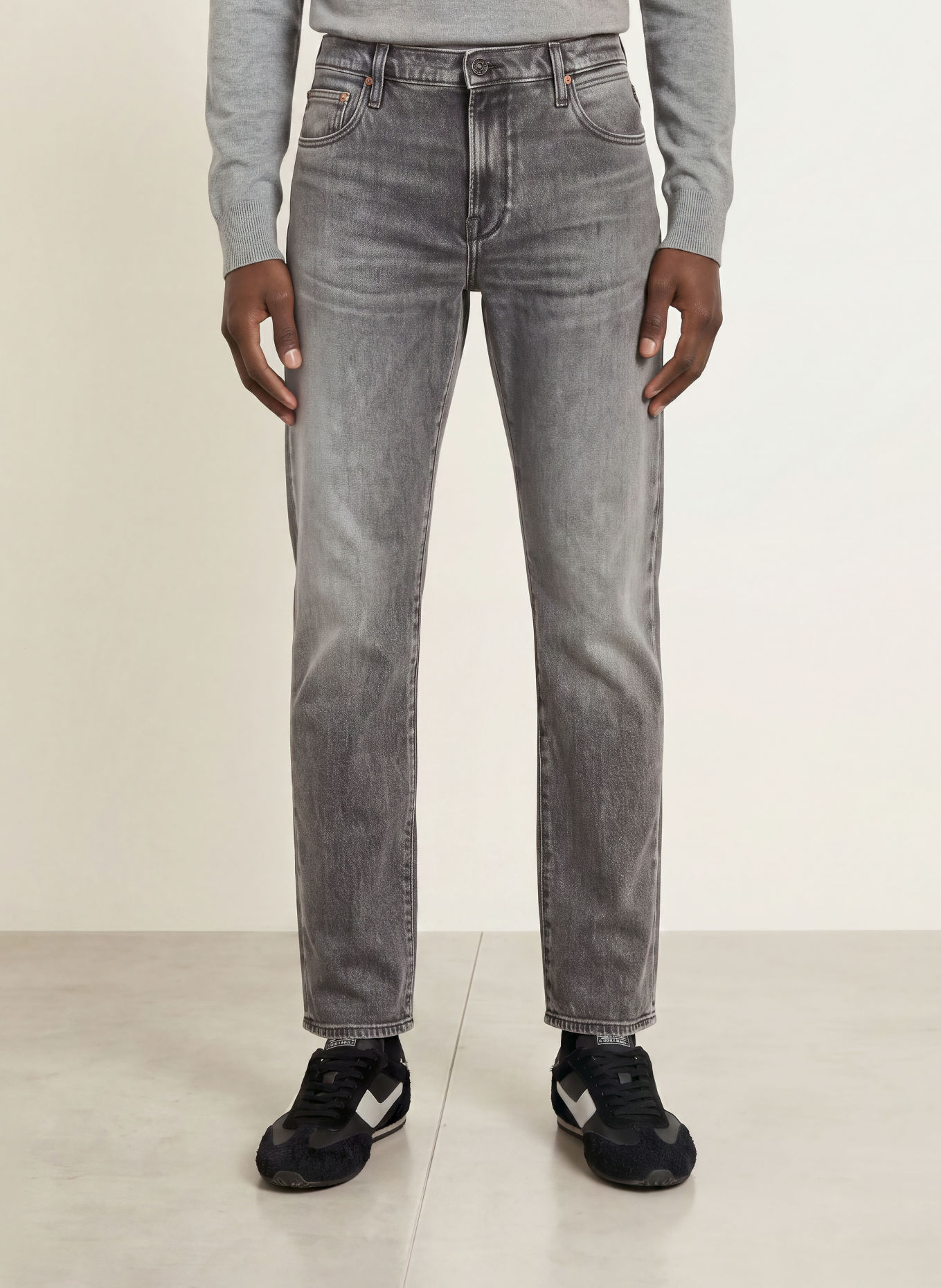 REPLAY Jeans AIDEEN Straight Fit: C097 DARK GREY
