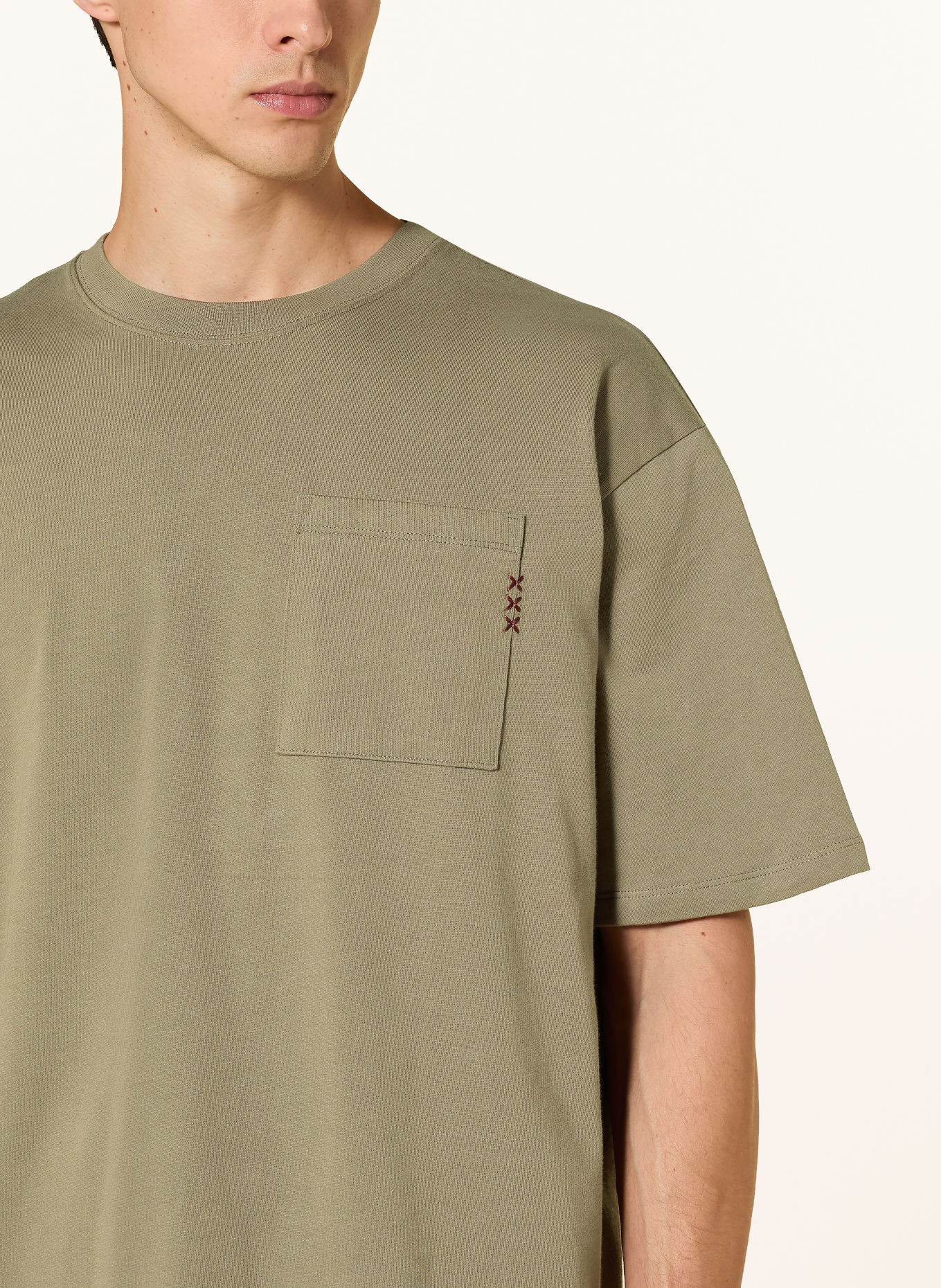 SCOTCH & SODA T-shirt: LIGHT BROWN